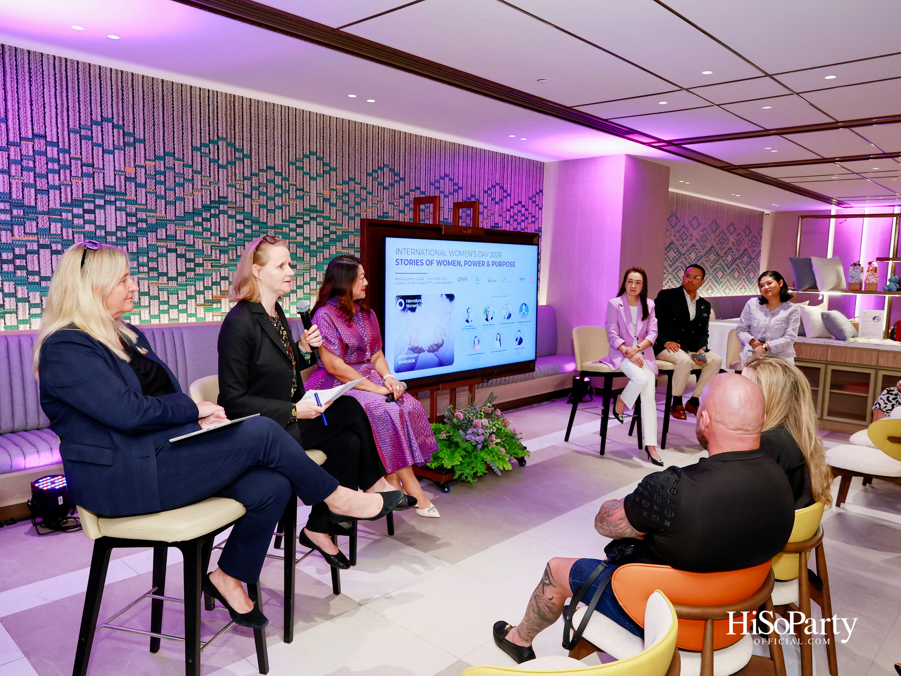อมารี กรุงเทพฯ และ ออนิกซ์ ฮอสพิทาลิตี้ กรุ๊ป เฉลิมฉลองวันสตรีสากล ภายใต้แนวคิด ‘Stories of Women, Power & Purpose’