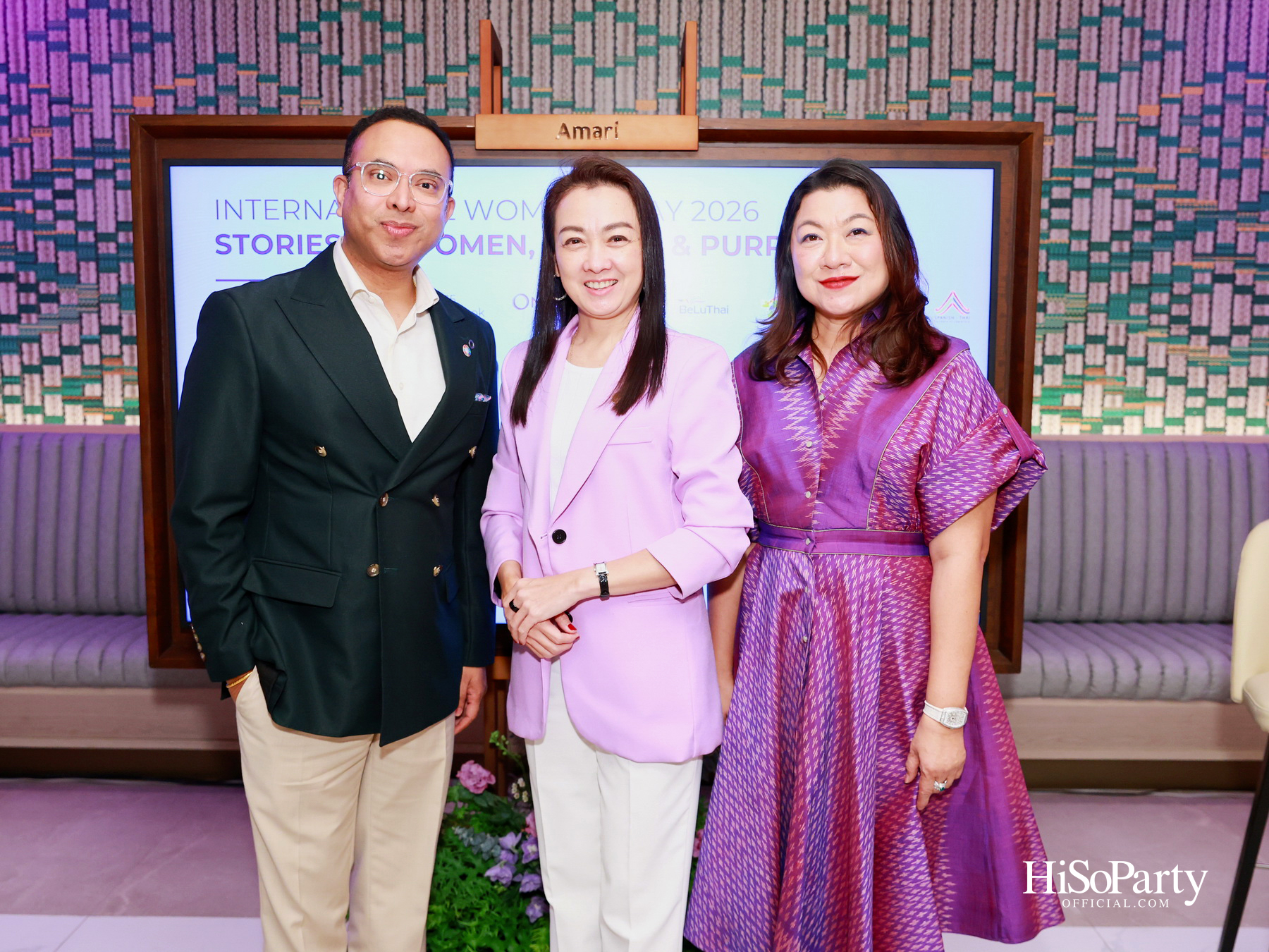 อมารี กรุงเทพฯ และ ออนิกซ์ ฮอสพิทาลิตี้ กรุ๊ป เฉลิมฉลองวันสตรีสากล ภายใต้แนวคิด ‘Stories of Women, Power & Purpose’