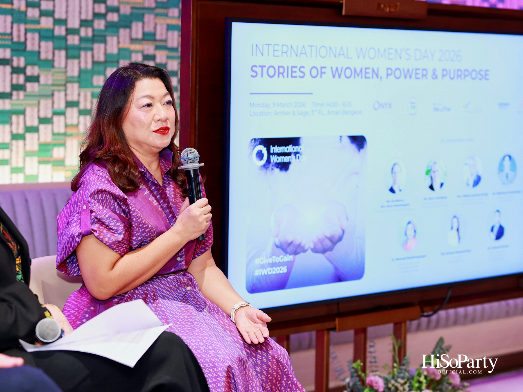 อมารี กรุงเทพฯ และ ออนิกซ์ ฮอสพิทาลิตี้ กรุ๊ป เฉลิมฉลองวันสตรีสากล ภายใต้แนวคิด ‘Stories of Women, Power & Purpose’