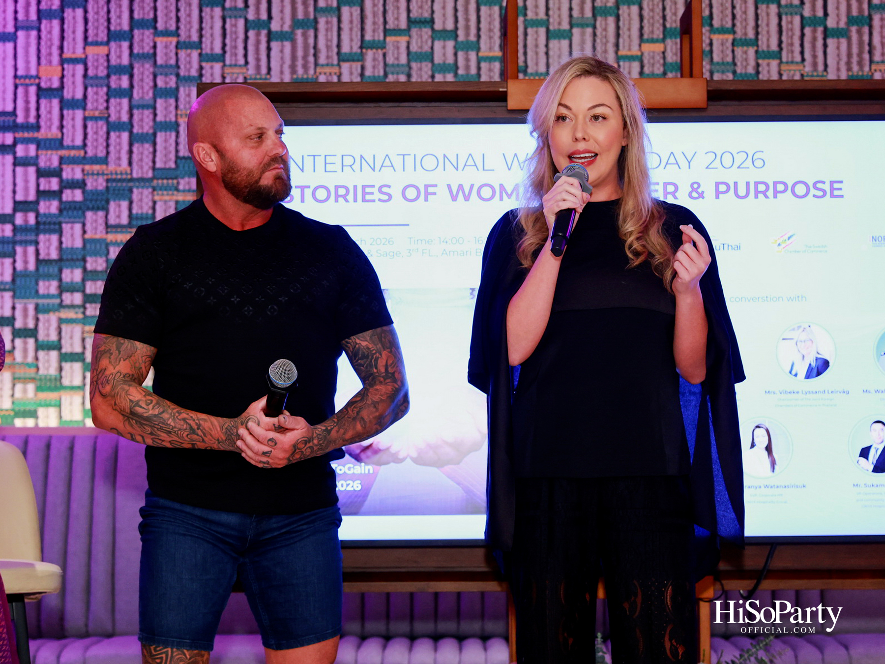 อมารี กรุงเทพฯ และ ออนิกซ์ ฮอสพิทาลิตี้ กรุ๊ป เฉลิมฉลองวันสตรีสากล ภายใต้แนวคิด ‘Stories of Women, Power & Purpose’