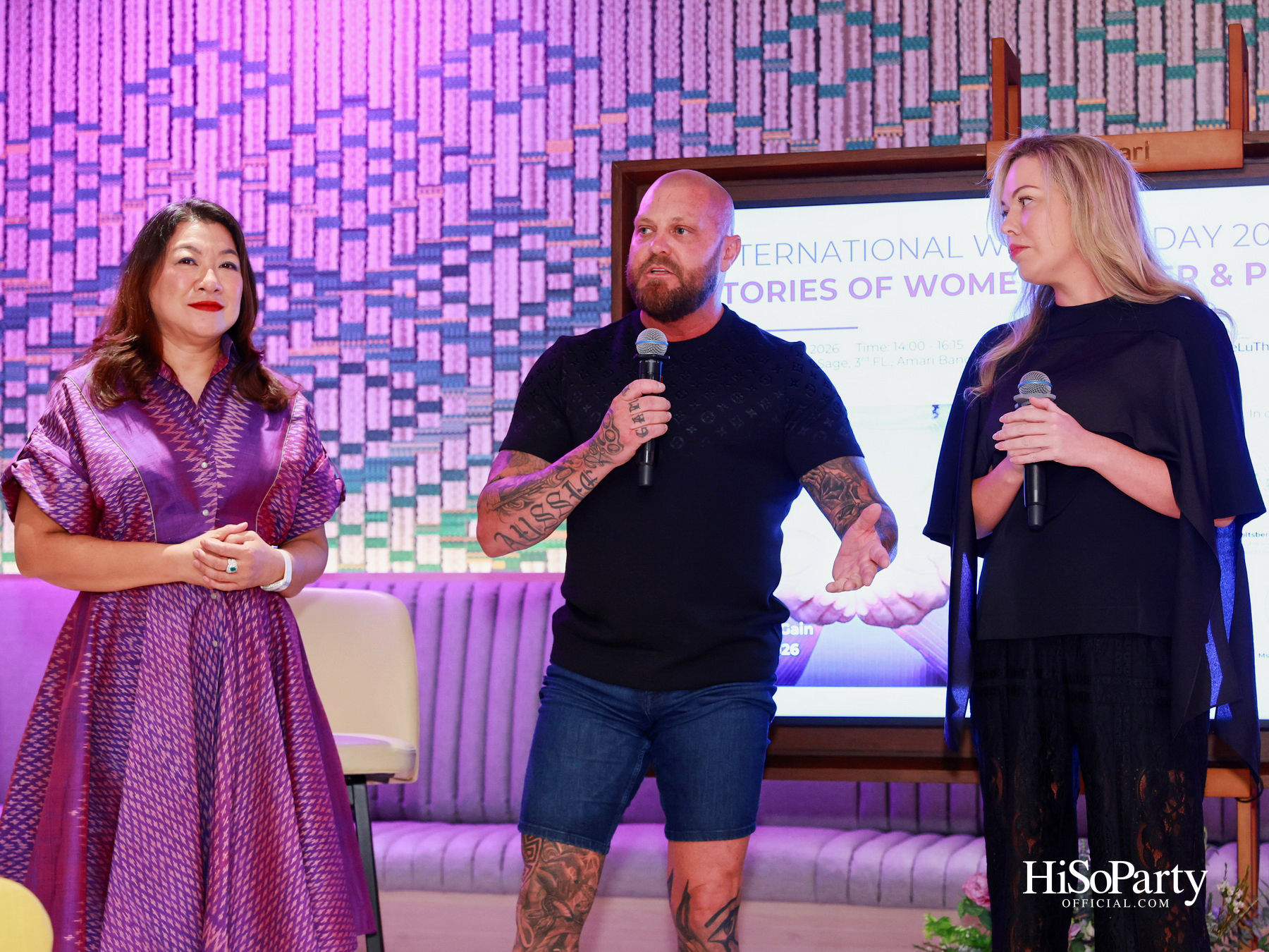 อมารี กรุงเทพฯ และ ออนิกซ์ ฮอสพิทาลิตี้ กรุ๊ป เฉลิมฉลองวันสตรีสากล ภายใต้แนวคิด ‘Stories of Women, Power & Purpose’