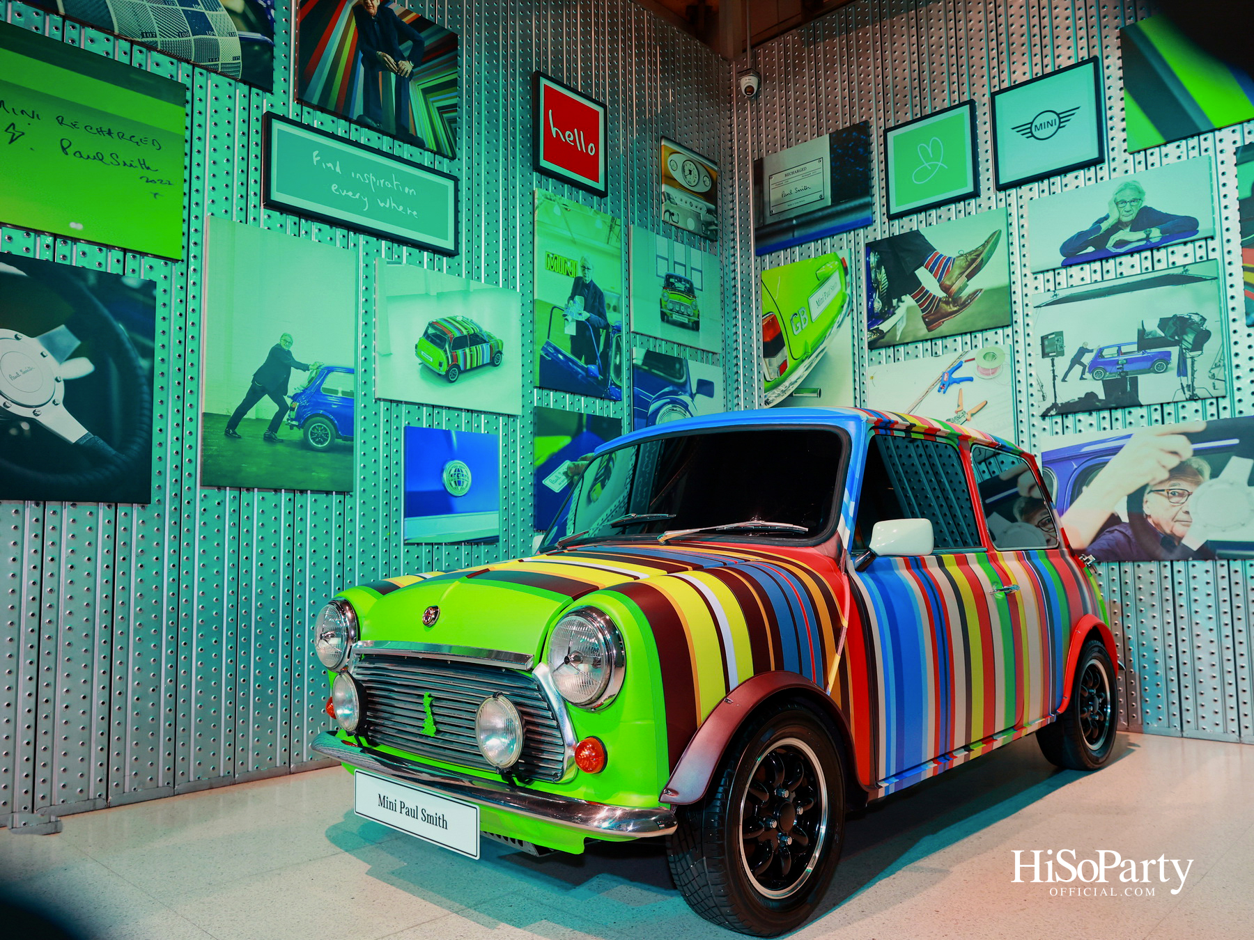 MINI x Paul Smith Edition รุ่นพิเศษที่ผสานสองตำนานแห่งดีไซน์อังกฤษ เปิดตัวครั้งแรกในประเทศไทย