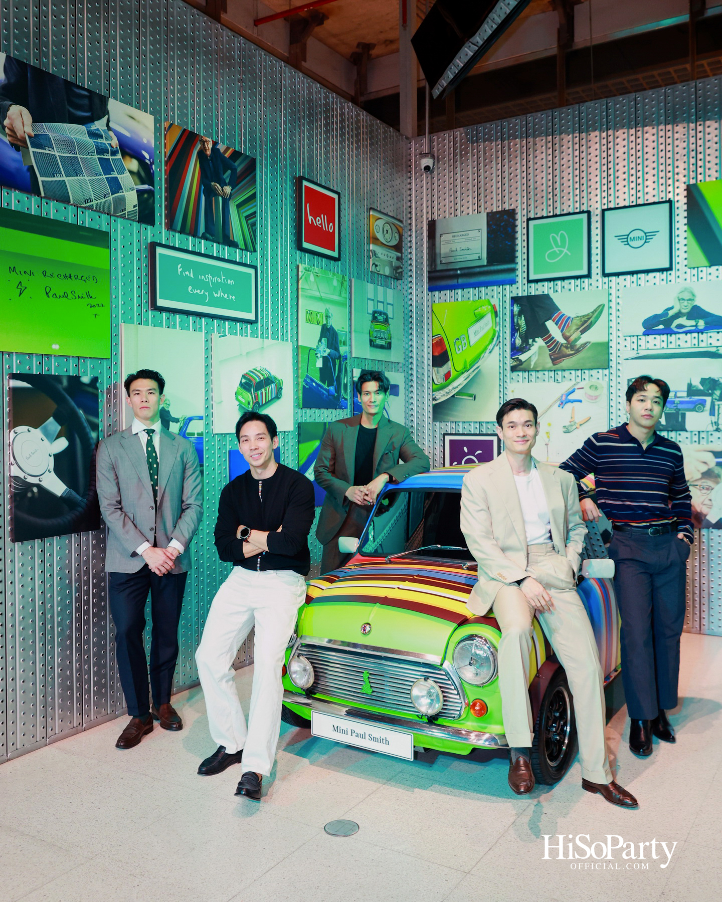 MINI x Paul Smith Edition รุ่นพิเศษที่ผสานสองตำนานแห่งดีไซน์อังกฤษ เปิดตัวครั้งแรกในประเทศไทย