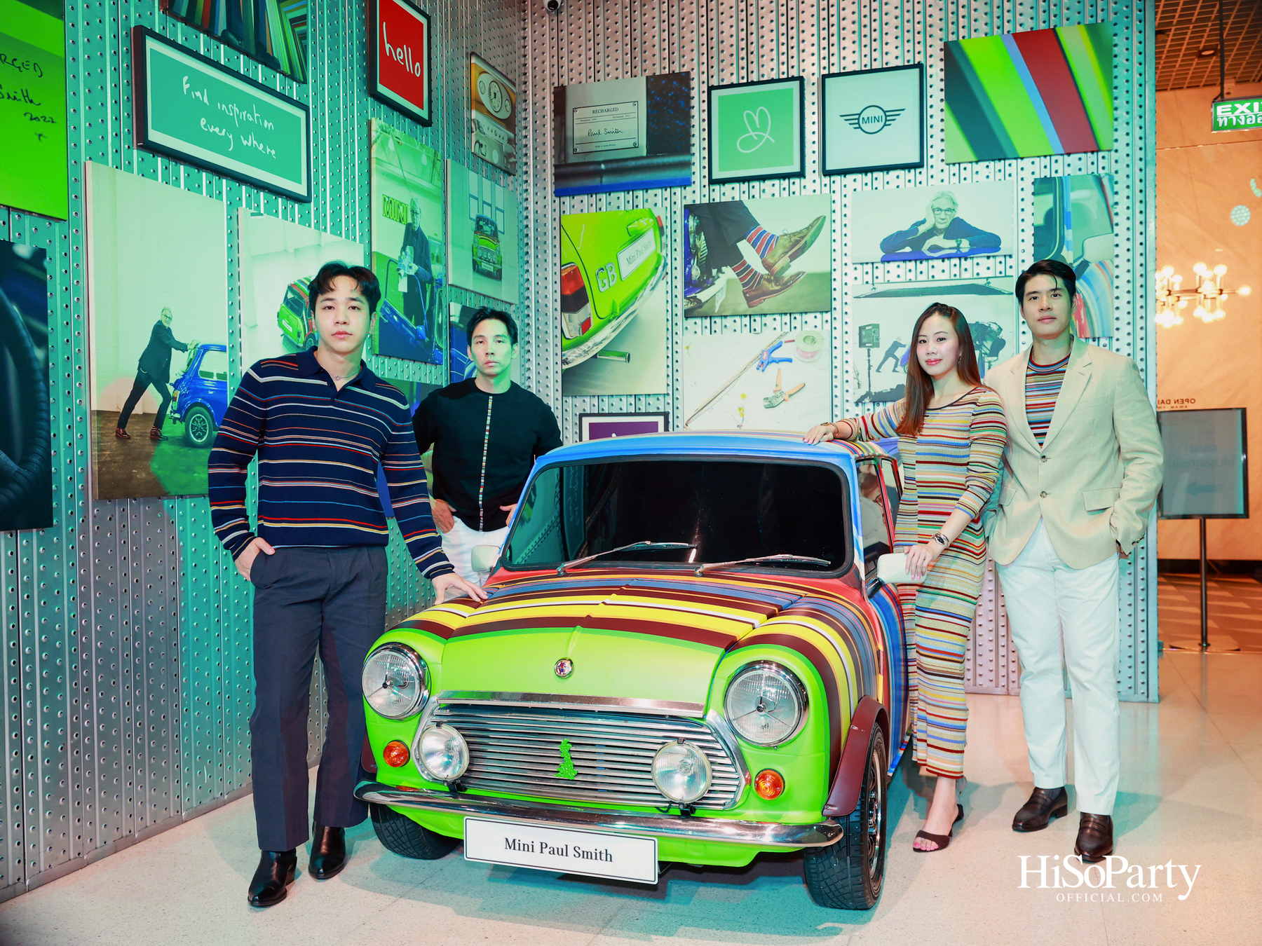 MINI x Paul Smith Edition รุ่นพิเศษที่ผสานสองตำนานแห่งดีไซน์อังกฤษ เปิดตัวครั้งแรกในประเทศไทย