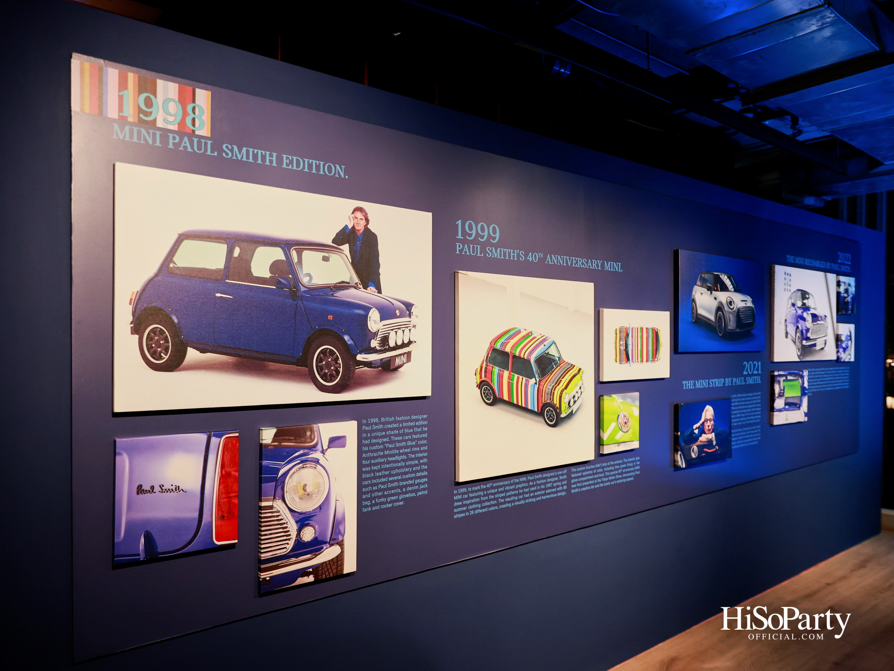 MINI x Paul Smith Edition รุ่นพิเศษที่ผสานสองตำนานแห่งดีไซน์อังกฤษ เปิดตัวครั้งแรกในประเทศไทย