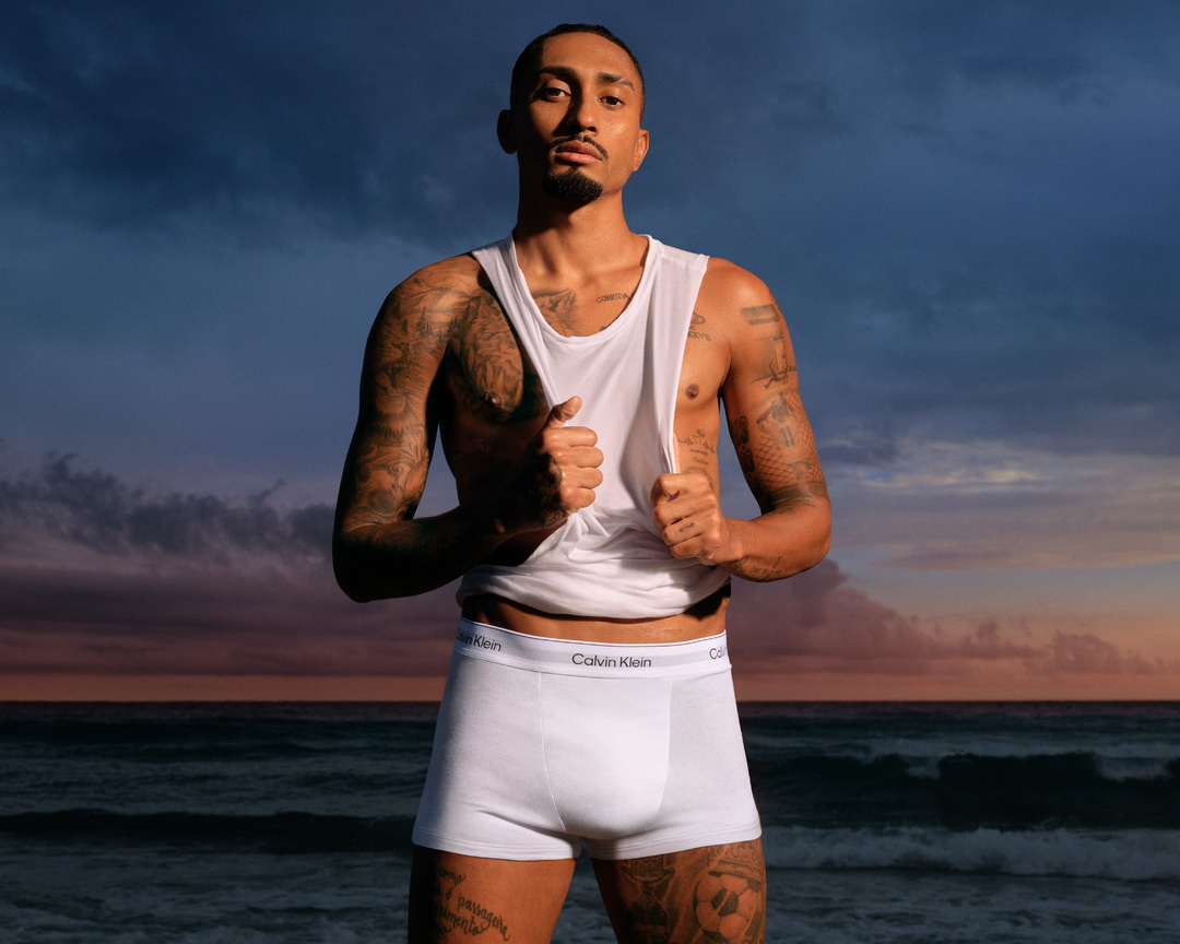 Calvin Klein ดึง Raphinha ถ่ายทอดแคมเปญชุดชั้นใน Spring 2026