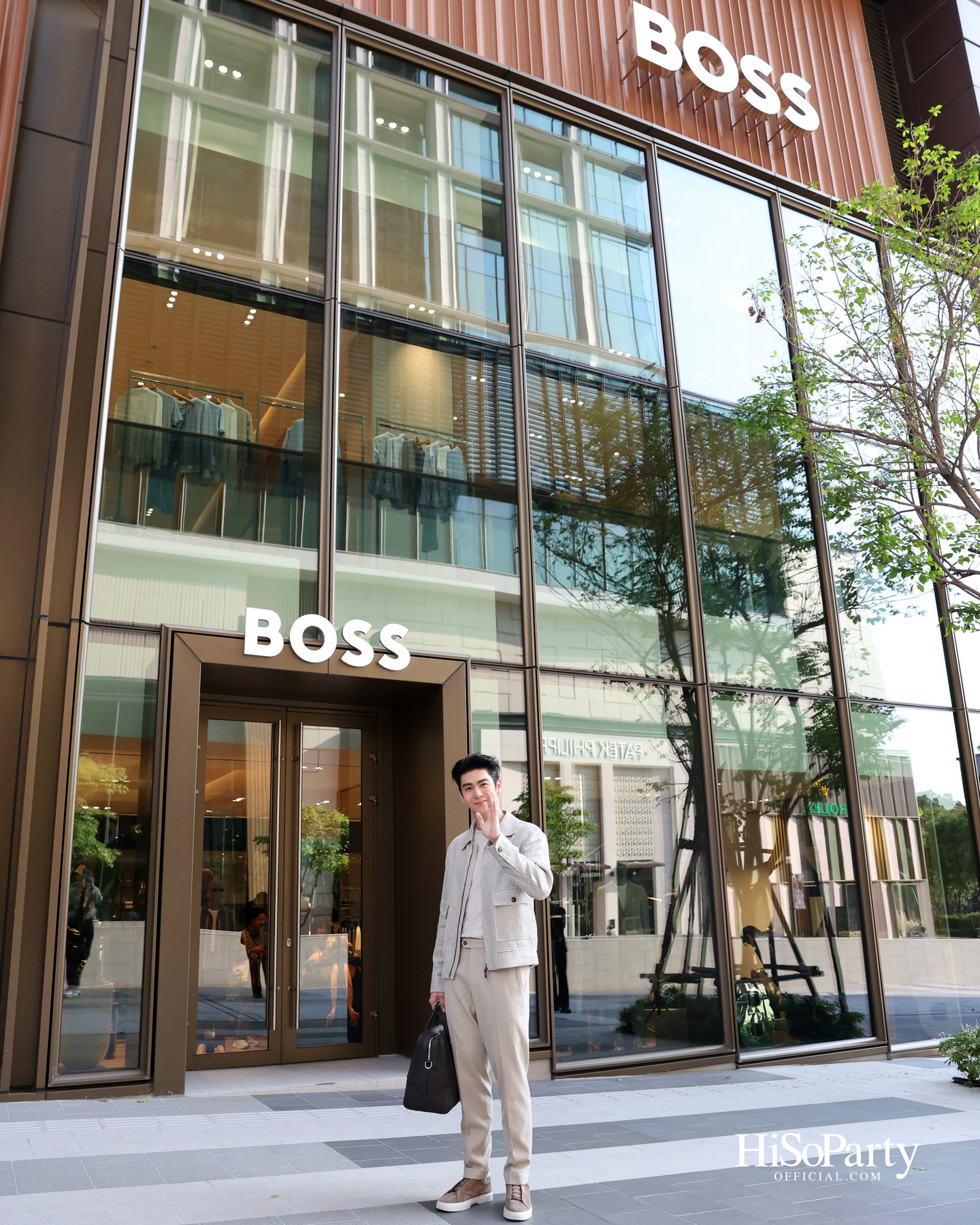 BOSS เปิดแฟล็กชิปสโตร์ One Bangkok อย่างยิ่งใหญ่ ต้อนรับเหล่าคนดังร่วมถ่ายทอดสไตล์ ‘Be Your Own BOSS’