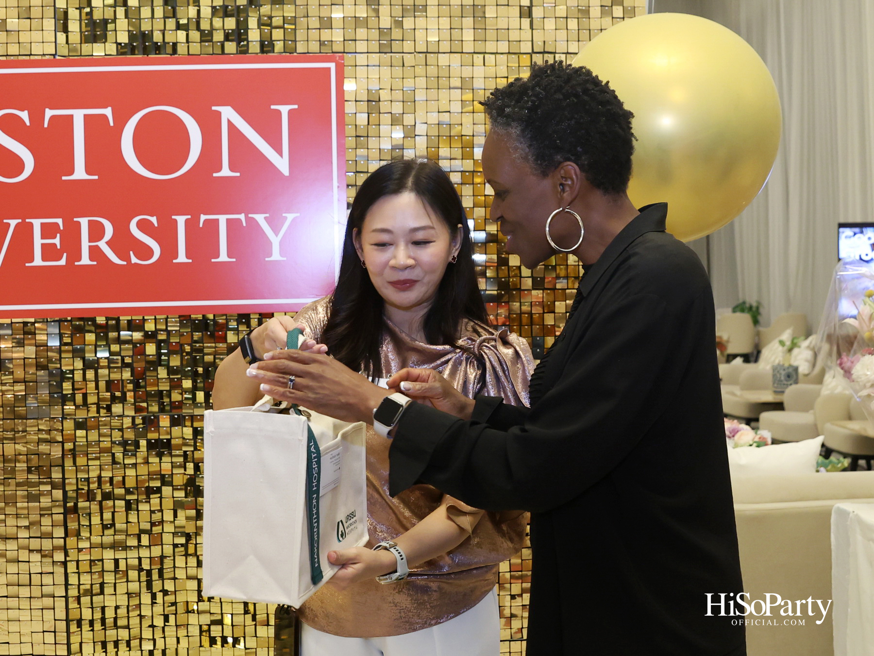 งานเลี้ยงต้อนรับ Dr.Melissa L. Gilliam President of Boston University