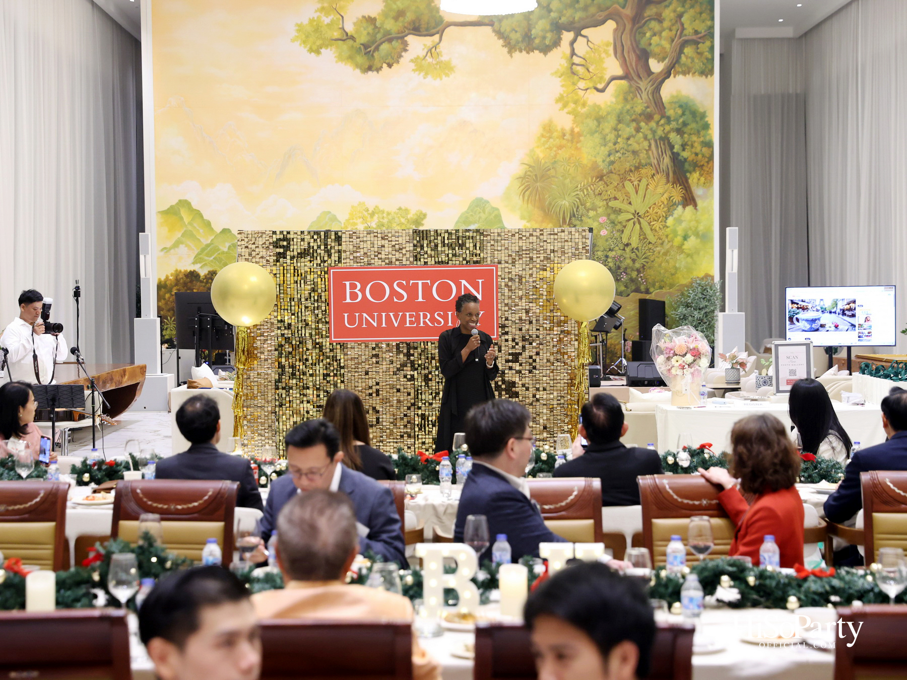 งานเลี้ยงต้อนรับ Dr.Melissa L. Gilliam President of Boston University