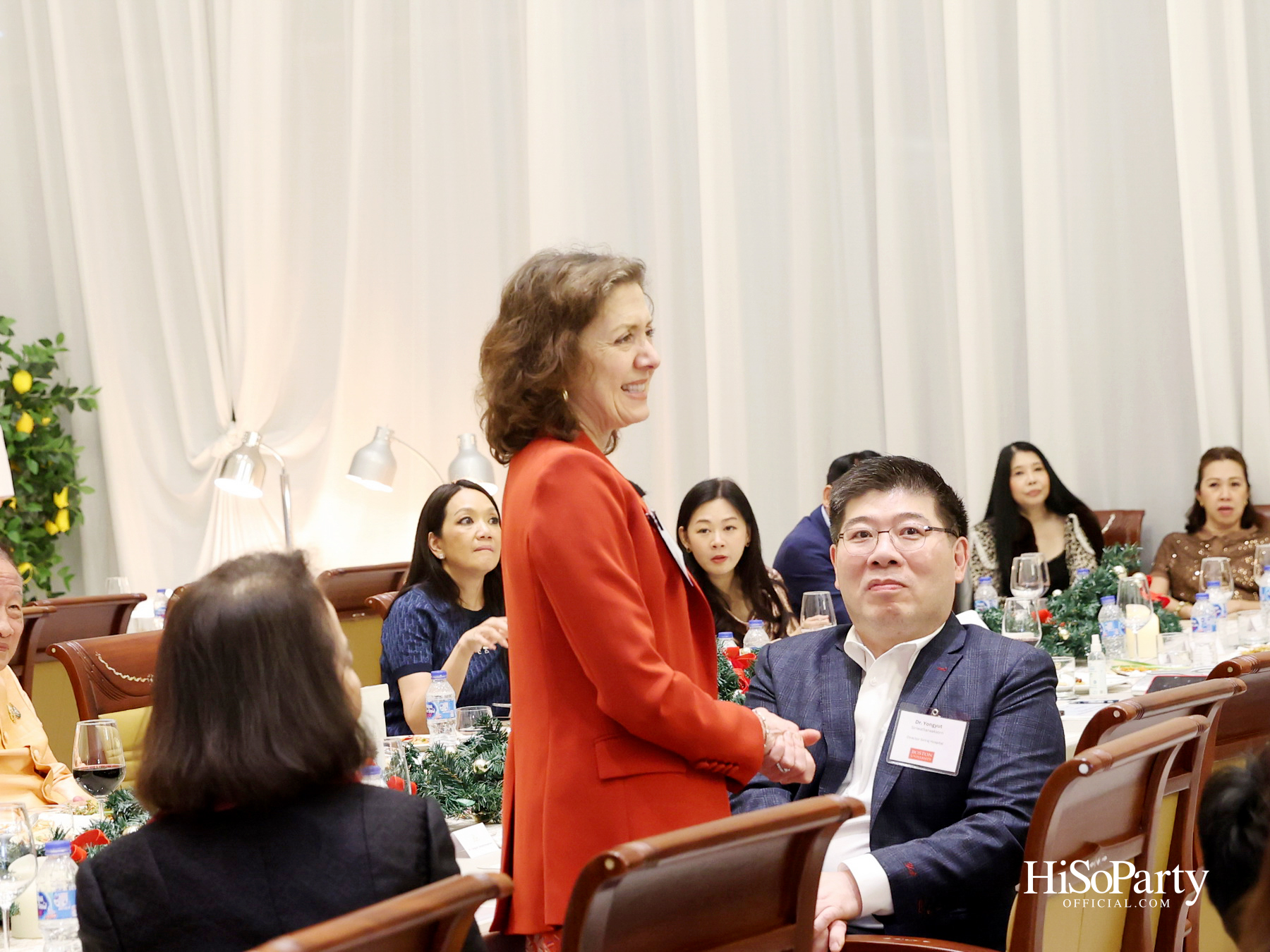 งานเลี้ยงต้อนรับ Dr.Melissa L. Gilliam President of Boston University