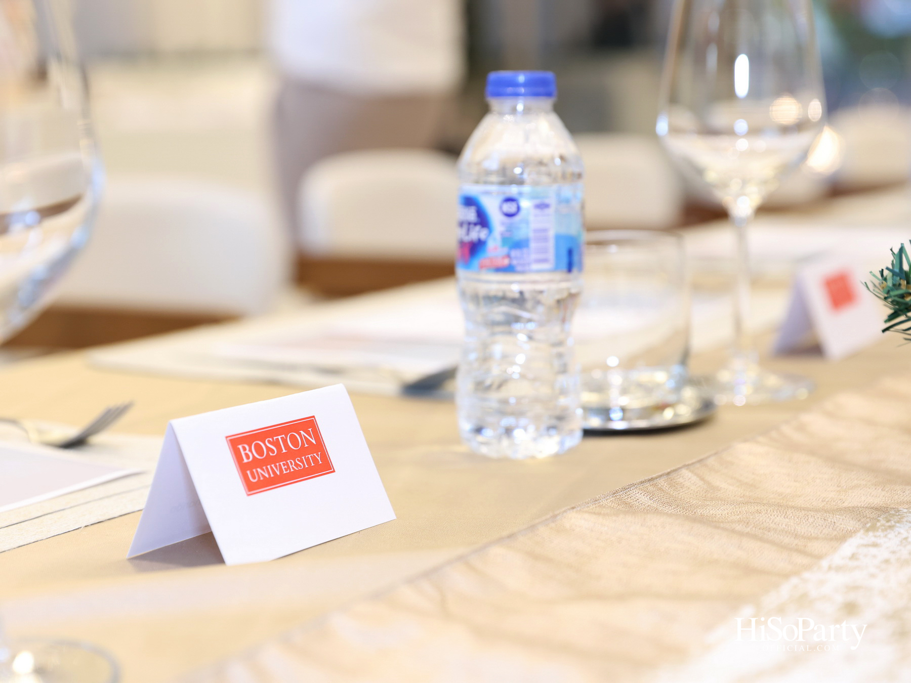 งานเลี้ยงต้อนรับ Dr.Melissa L. Gilliam President of Boston University