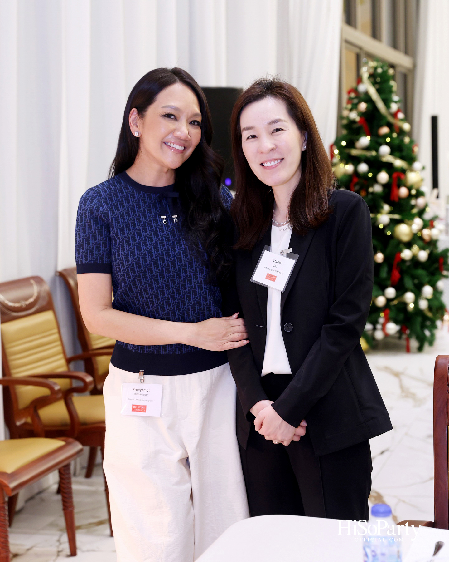 งานเลี้ยงต้อนรับ Dr.Melissa L. Gilliam President of Boston University