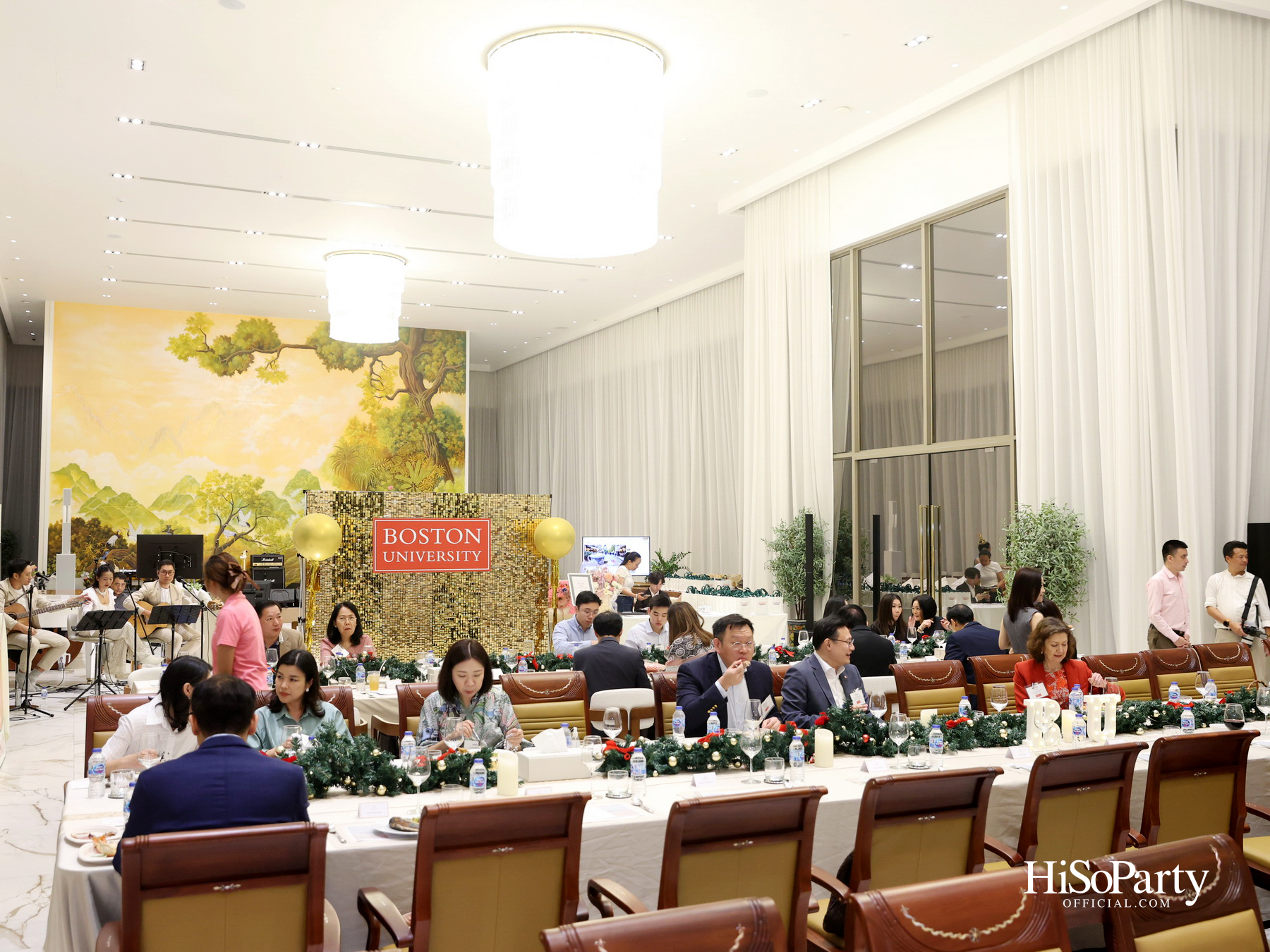 งานเลี้ยงต้อนรับ Dr.Melissa L. Gilliam President of Boston University