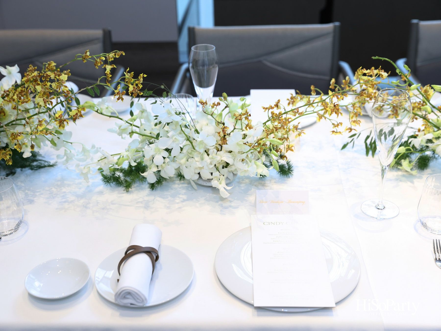 CINDY CHAO x HiSoParty จัด ‘Exclusive Viewing’ ของ White Label Collection ณ Aman Nai Lert Bangkok