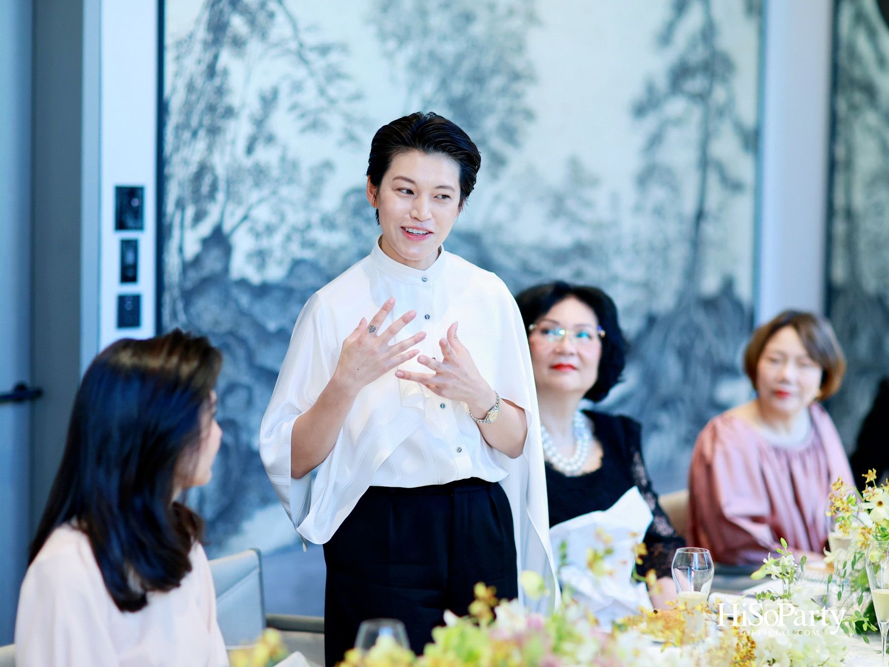 CINDY CHAO x HiSoParty จัด ‘Exclusive Viewing’ ของ White Label Collection ณ Aman Nai Lert Bangkok