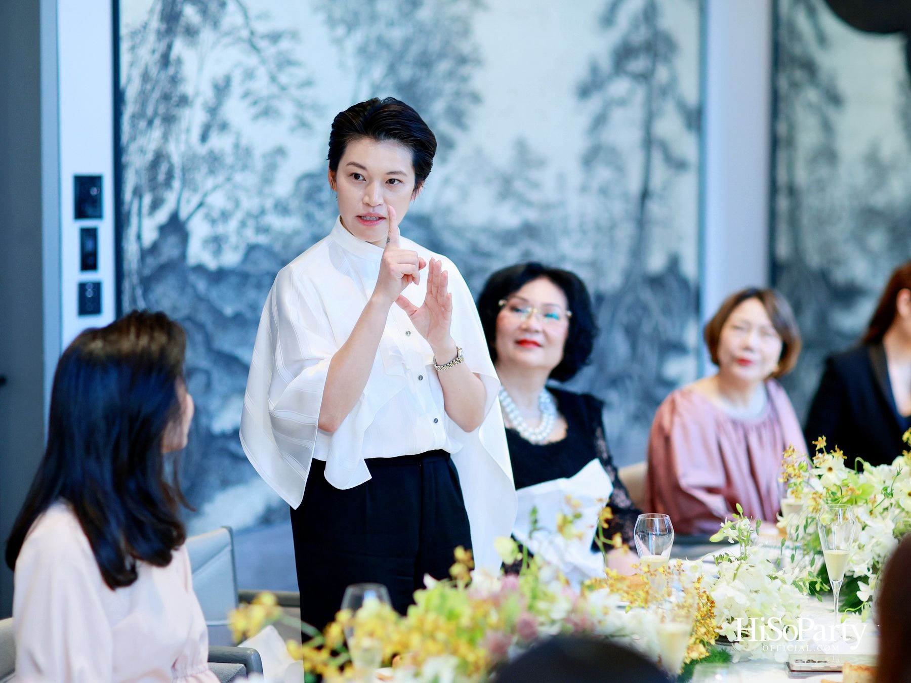 CINDY CHAO x HiSoParty จัด ‘Exclusive Viewing’ ของ White Label Collection ณ Aman Nai Lert Bangkok