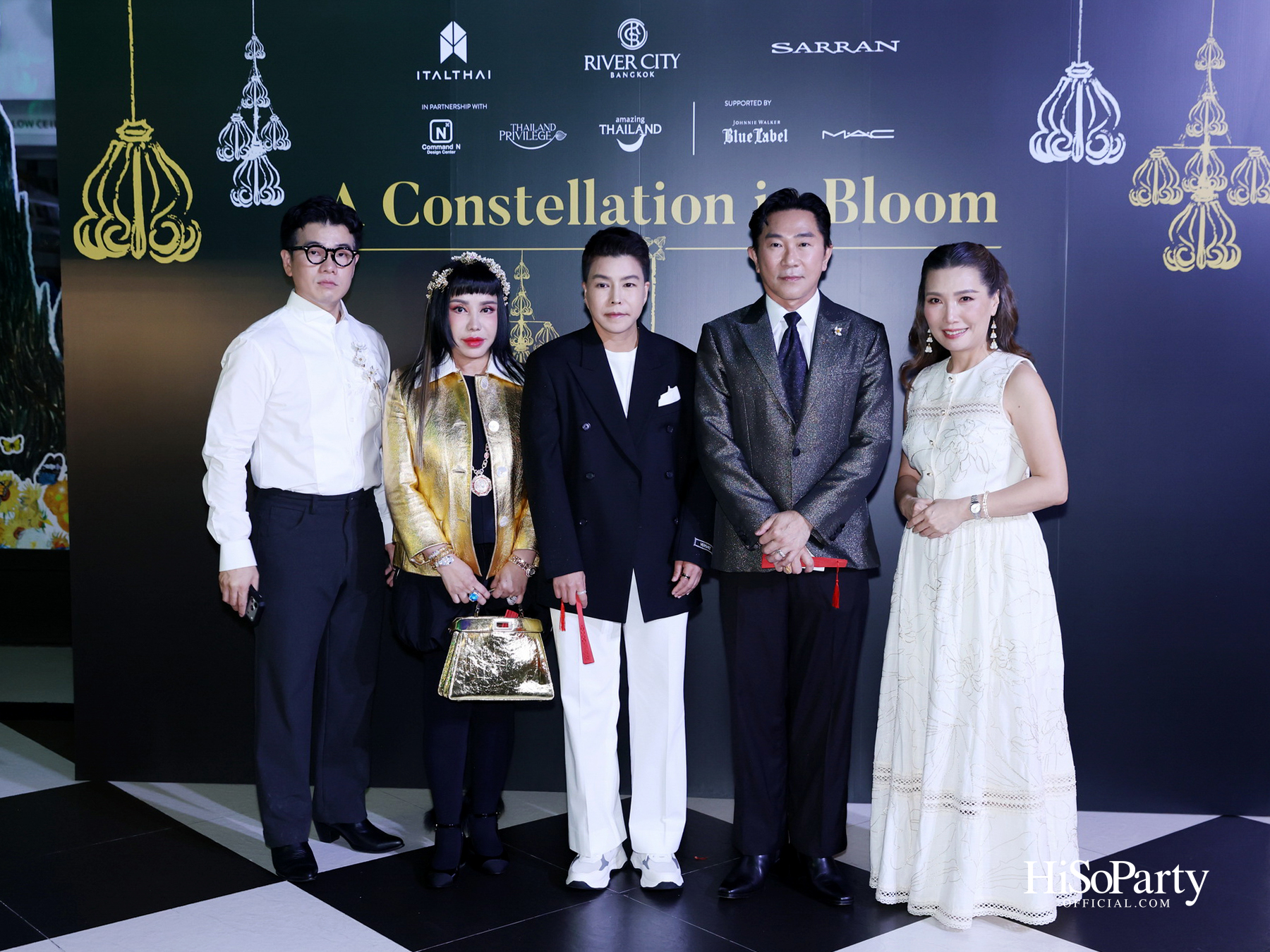 River City Bangkok เปิดค่ำคืนแห่งแสงไฟ ‘A Constellation in Bloom’ ร่วมกับ SARRAN