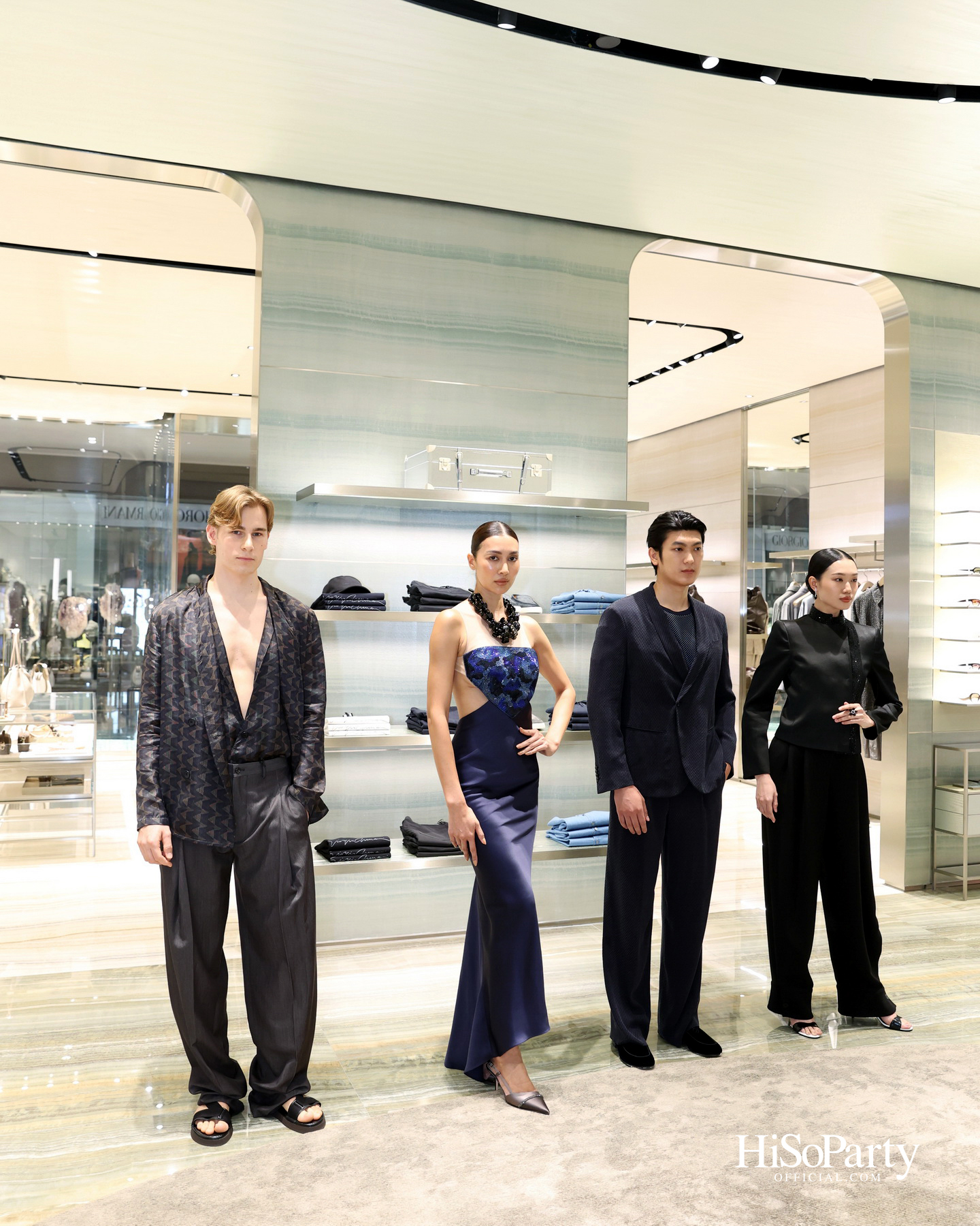 Giorgio Armani เปิดตัวคอลเลกชัน ‘Signature Harmony’ ถ่ายทอดความกลมกลืนแห่งดีไซน์ใน SS2026 ณ ICONSIAM