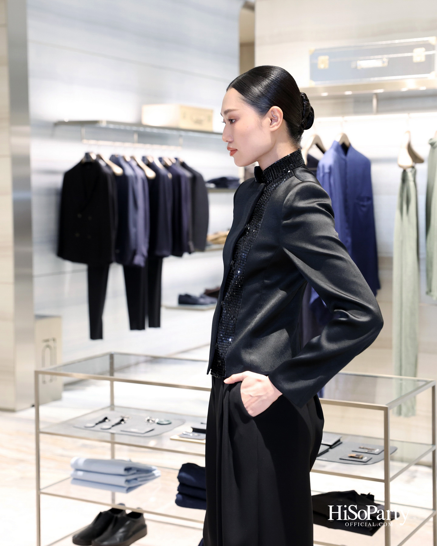 Giorgio Armani เปิดตัวคอลเลกชัน ‘Signature Harmony’ ถ่ายทอดความกลมกลืนแห่งดีไซน์ใน SS2026 ณ ICONSIAM