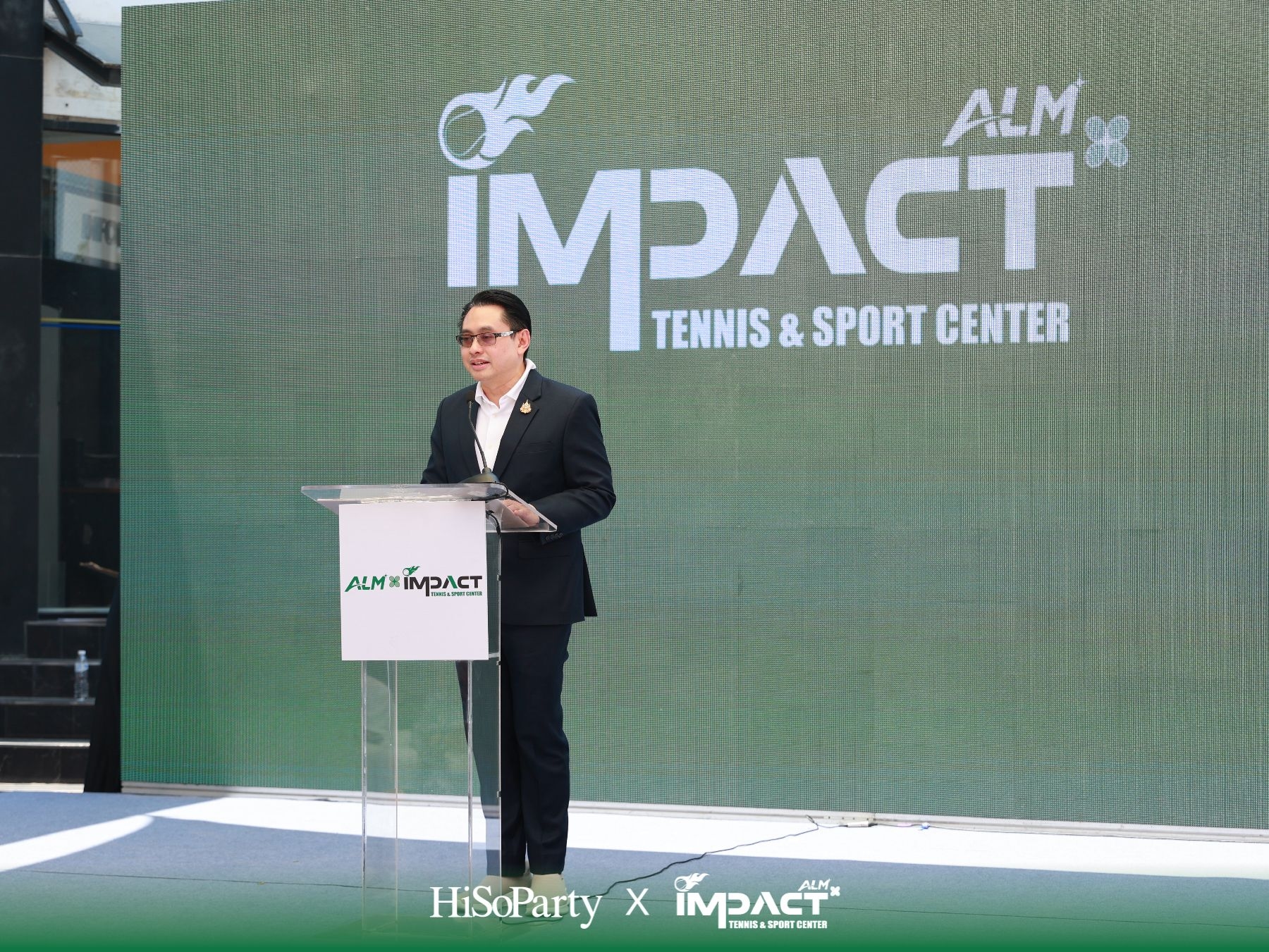 ALM x IMPACT Tennis & Sport Center จัดพิธีเปิดอย่างเป็นทางการ รวมตำนานนักเทนนิสไทยและดาวรุ่งร่วมสร้างสีสันครั้งสำคัญ