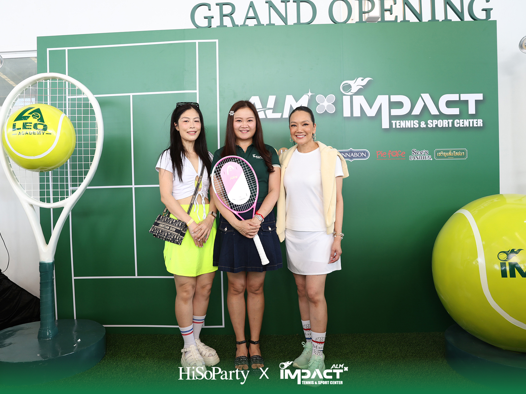 ALM x IMPACT Tennis & Sport Center จัดพิธีเปิดอย่างเป็นทางการ รวมตำนานนักเทนนิสไทยและดาวรุ่งร่วมสร้างสีสันครั้งสำคัญ
