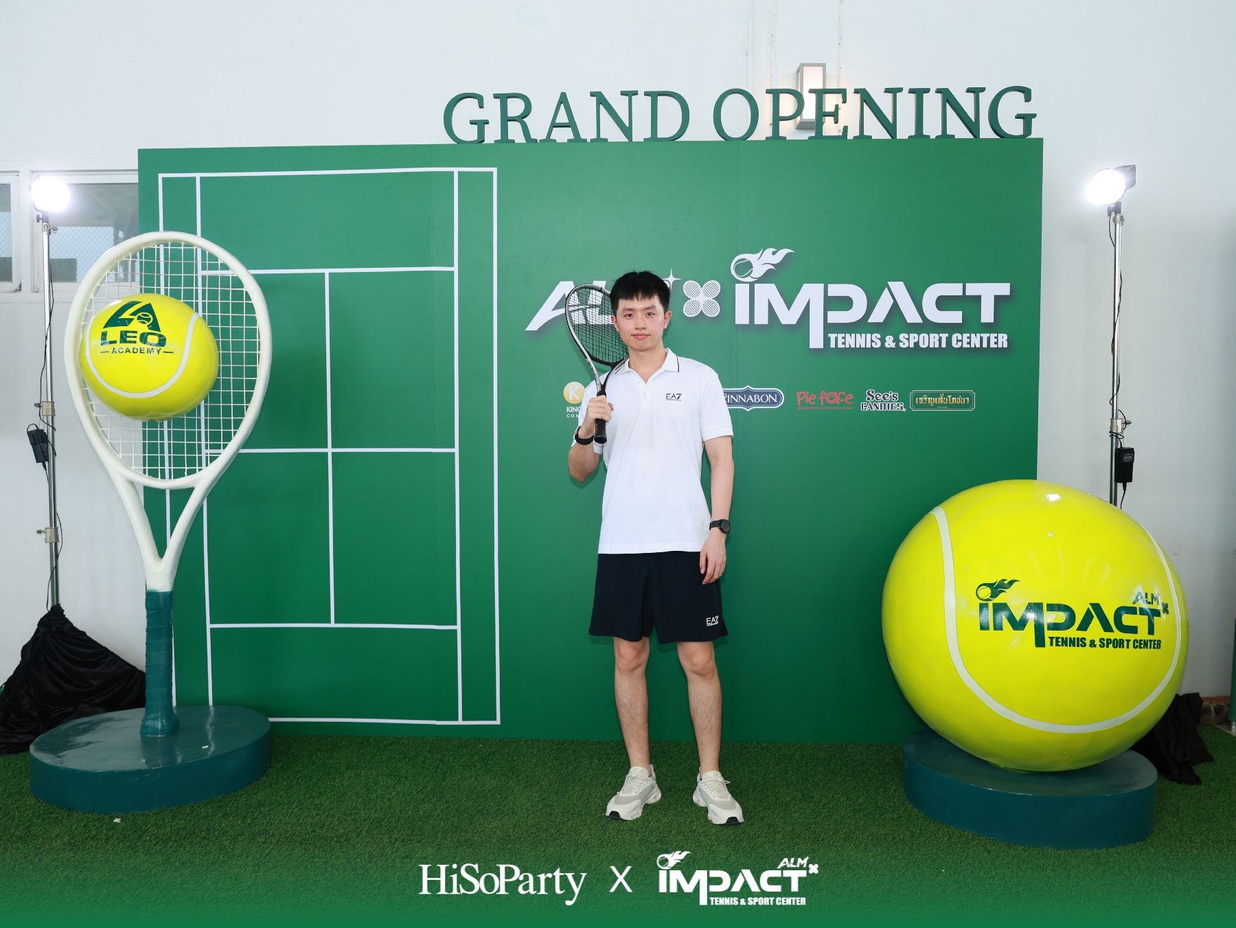 ALM x IMPACT Tennis & Sport Center จัดพิธีเปิดอย่างเป็นทางการ รวมตำนานนักเทนนิสไทยและดาวรุ่งร่วมสร้างสีสันครั้งสำคัญ