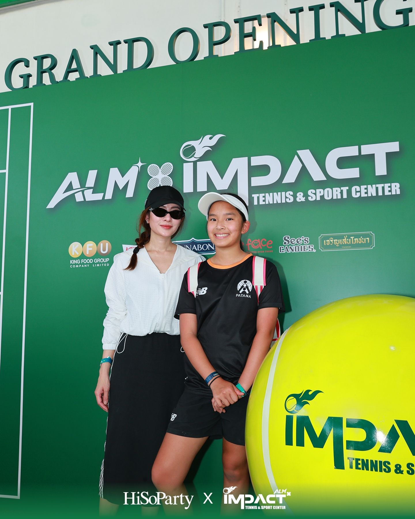 ALM x IMPACT Tennis & Sport Center จัดพิธีเปิดอย่างเป็นทางการ รวมตำนานนักเทนนิสไทยและดาวรุ่งร่วมสร้างสีสันครั้งสำคัญ