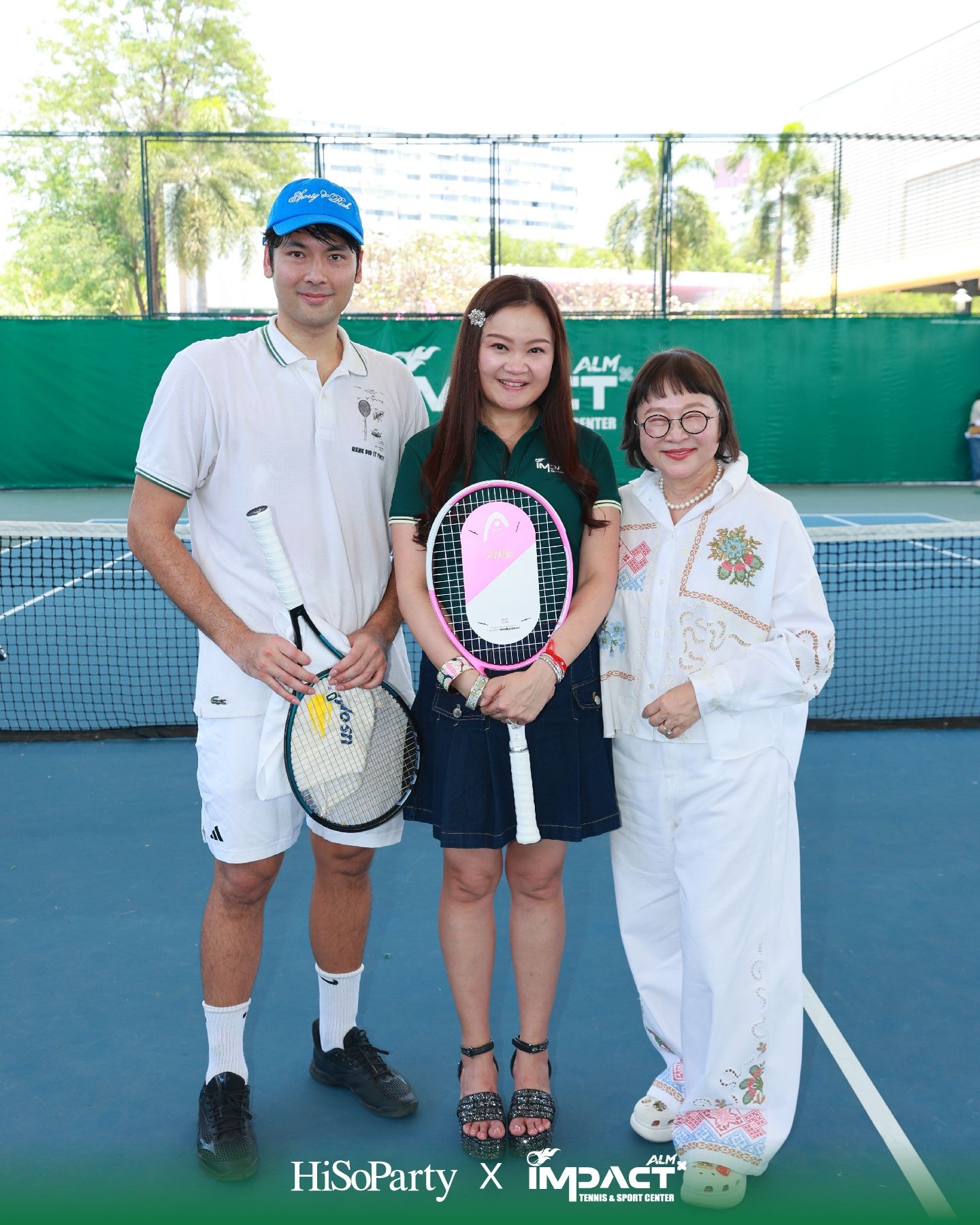 ALM x IMPACT Tennis & Sport Center จัดพิธีเปิดอย่างเป็นทางการ รวมตำนานนักเทนนิสไทยและดาวรุ่งร่วมสร้างสีสันครั้งสำคัญ