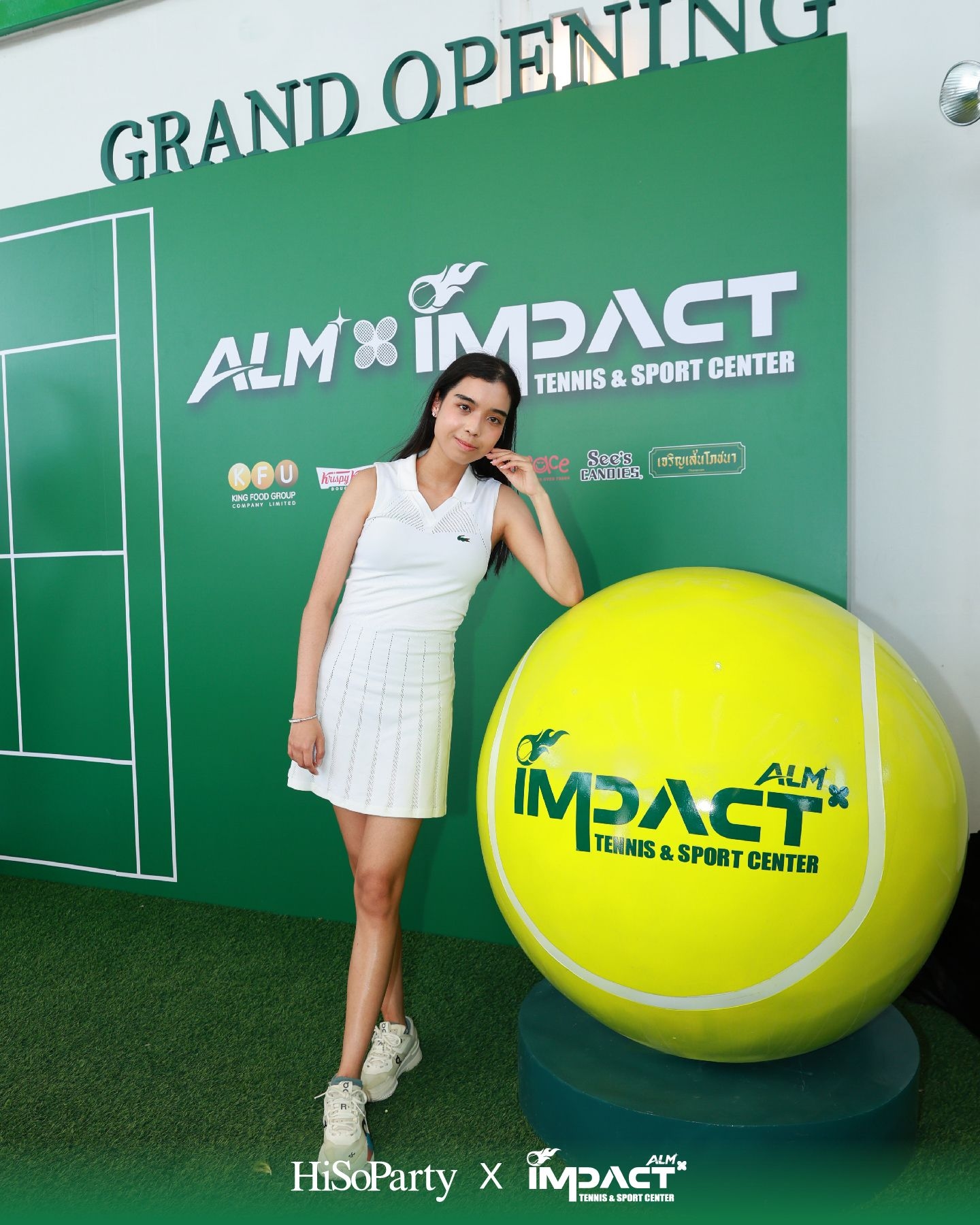 ALM x IMPACT Tennis & Sport Center จัดพิธีเปิดอย่างเป็นทางการ รวมตำนานนักเทนนิสไทยและดาวรุ่งร่วมสร้างสีสันครั้งสำคัญ