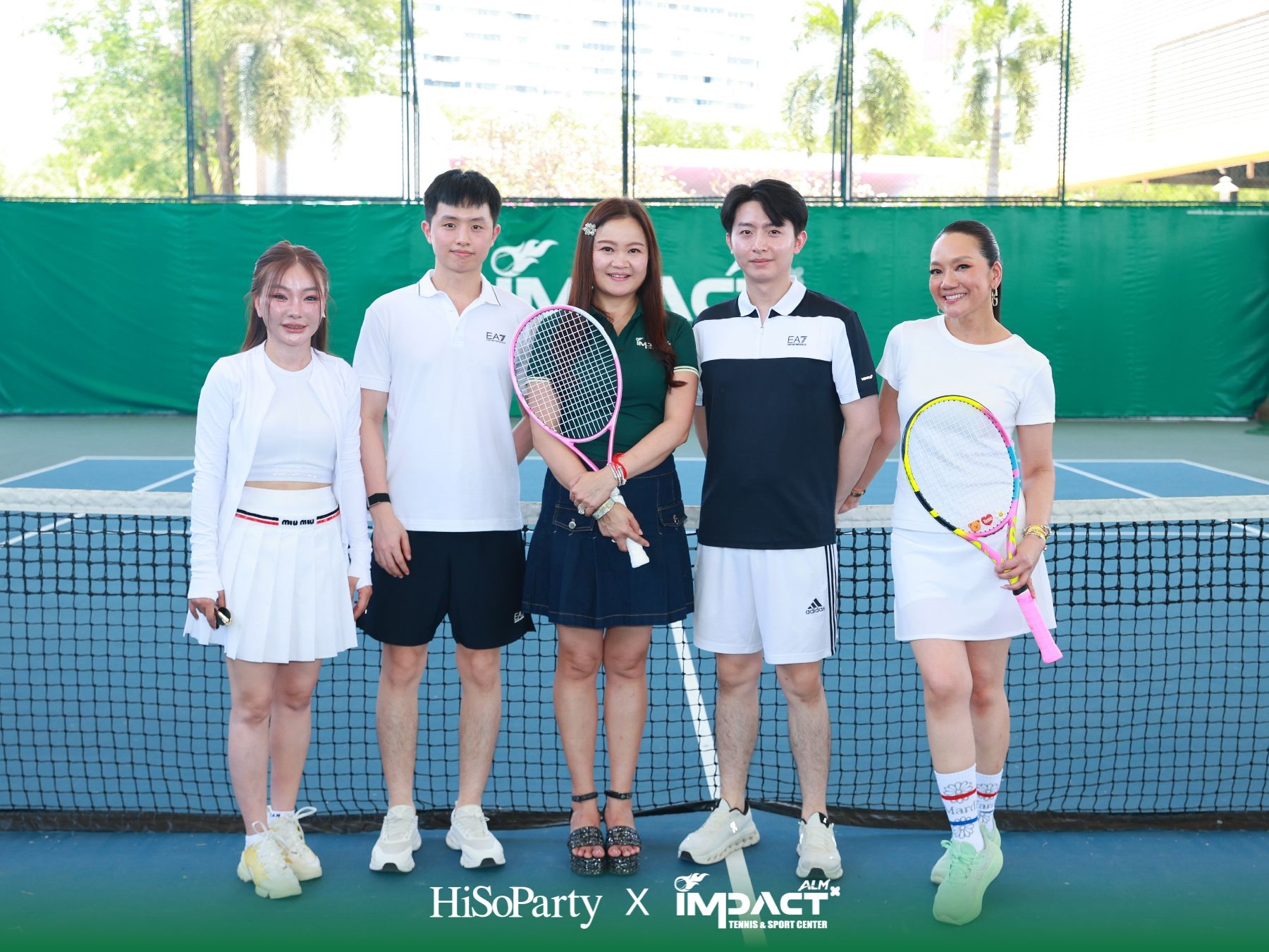 ALM x IMPACT Tennis & Sport Center จัดพิธีเปิดอย่างเป็นทางการ รวมตำนานนักเทนนิสไทยและดาวรุ่งร่วมสร้างสีสันครั้งสำคัญ