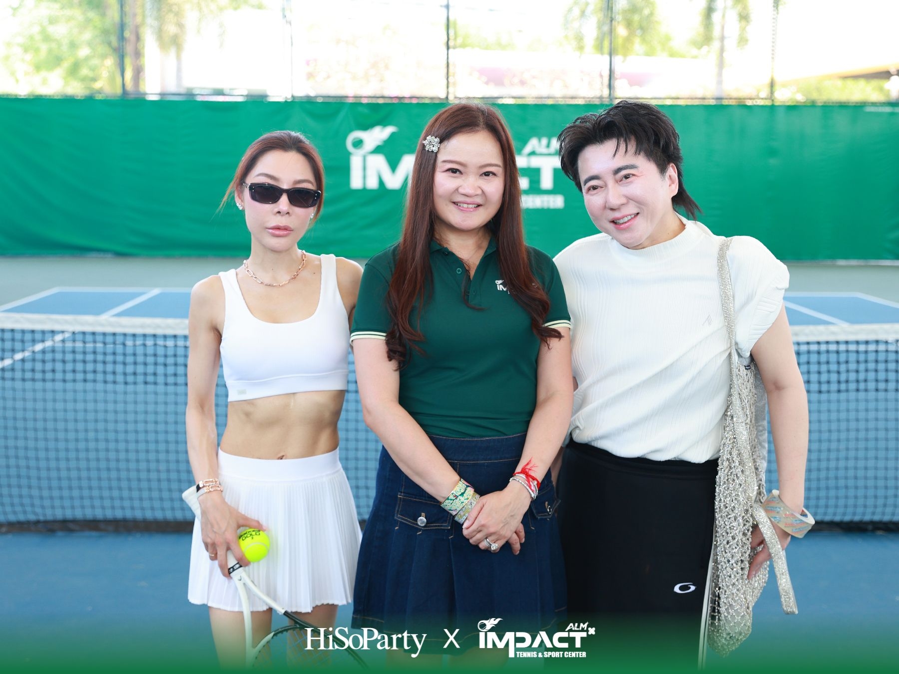 ALM x IMPACT Tennis & Sport Center จัดพิธีเปิดอย่างเป็นทางการ รวมตำนานนักเทนนิสไทยและดาวรุ่งร่วมสร้างสีสันครั้งสำคัญ