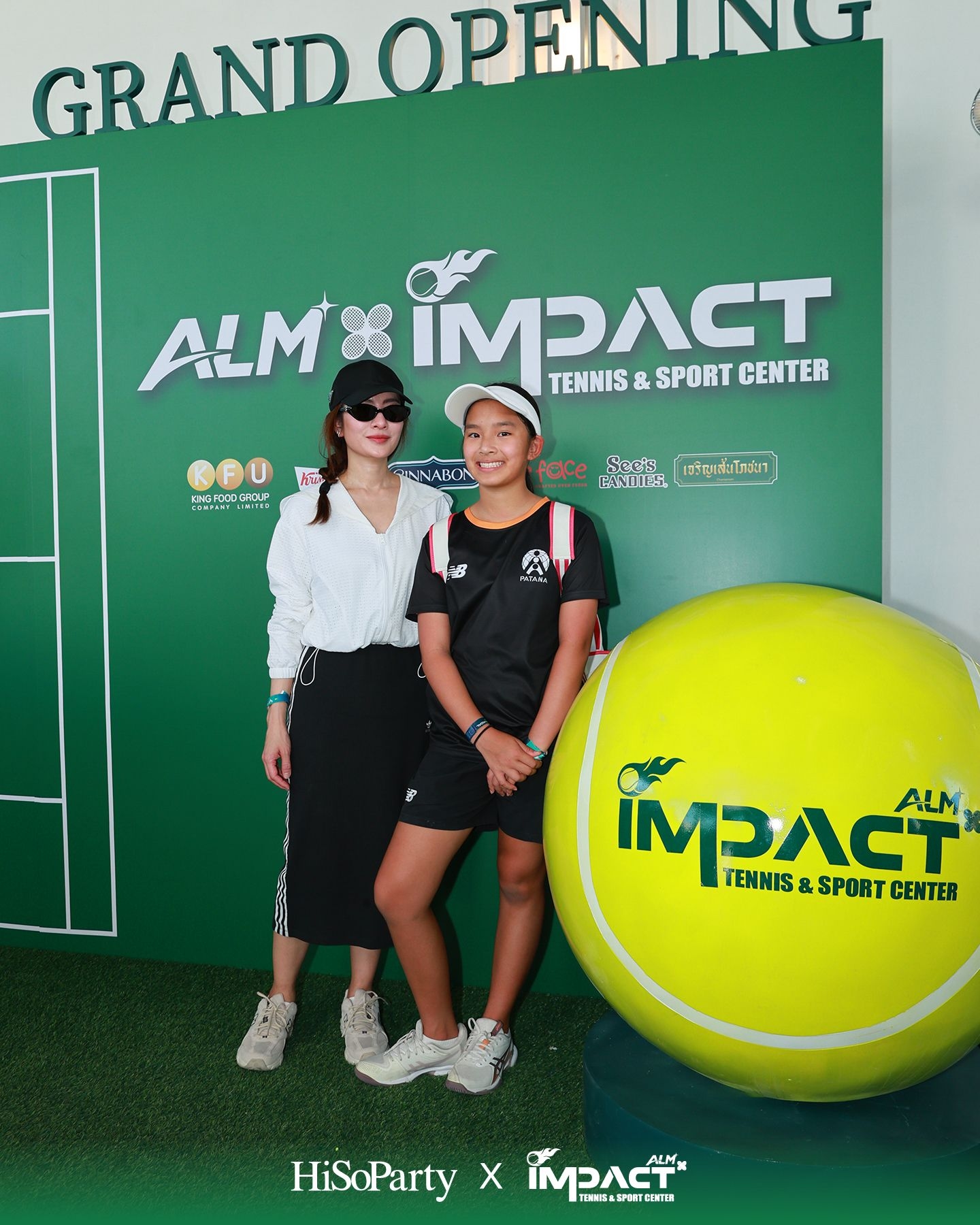 ALM x IMPACT Tennis & Sport Center จัดพิธีเปิดอย่างเป็นทางการ รวมตำนานนักเทนนิสไทยและดาวรุ่งร่วมสร้างสีสันครั้งสำคัญ