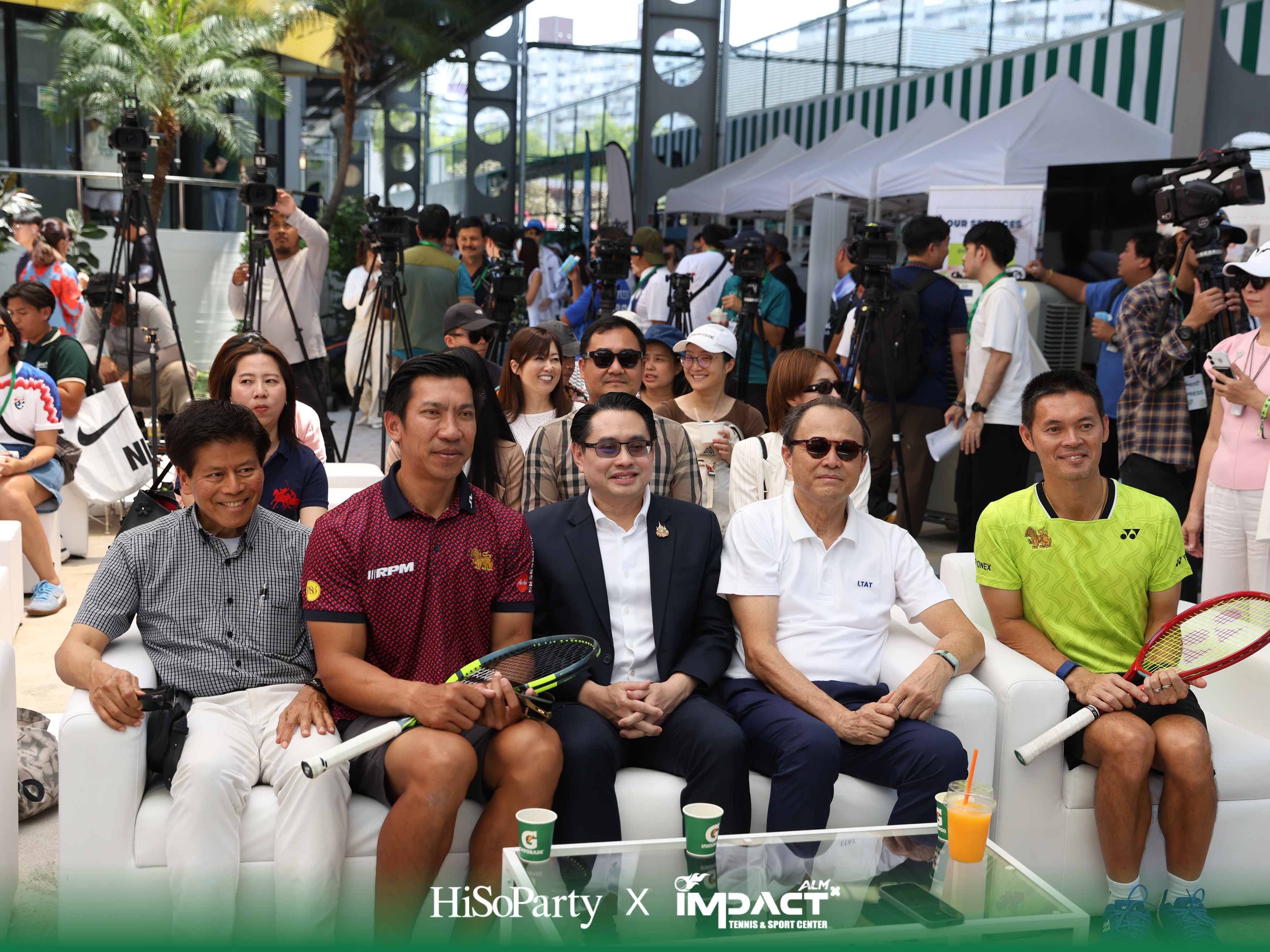 ALM x IMPACT Tennis & Sport Center จัดพิธีเปิดอย่างเป็นทางการ รวมตำนานนักเทนนิสไทยและดาวรุ่งร่วมสร้างสีสันครั้งสำคัญ