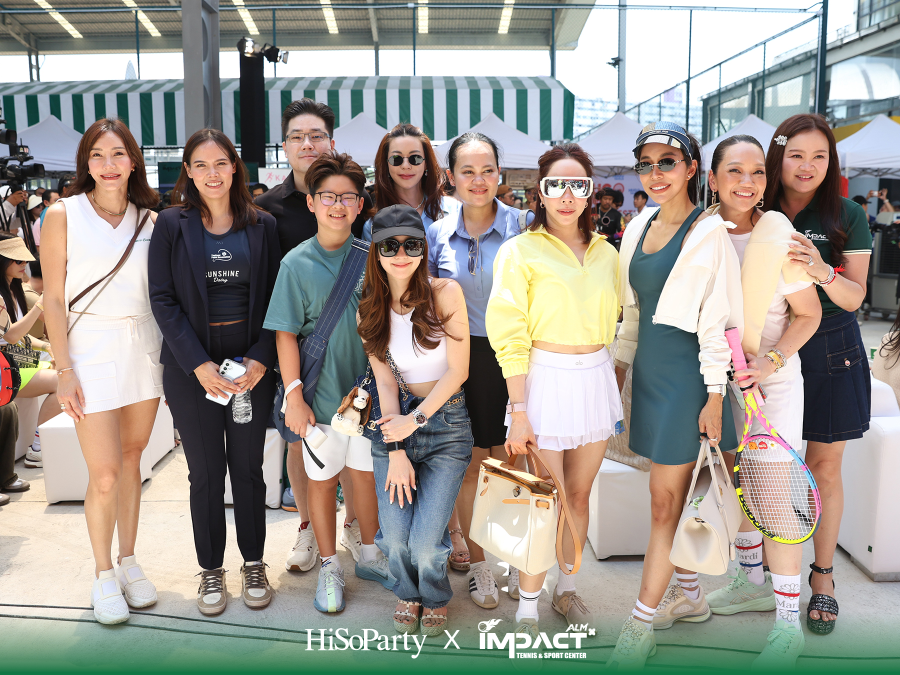 ALM x IMPACT Tennis & Sport Center จัดพิธีเปิดอย่างเป็นทางการ รวมตำนานนักเทนนิสไทยและดาวรุ่งร่วมสร้างสีสันครั้งสำคัญ