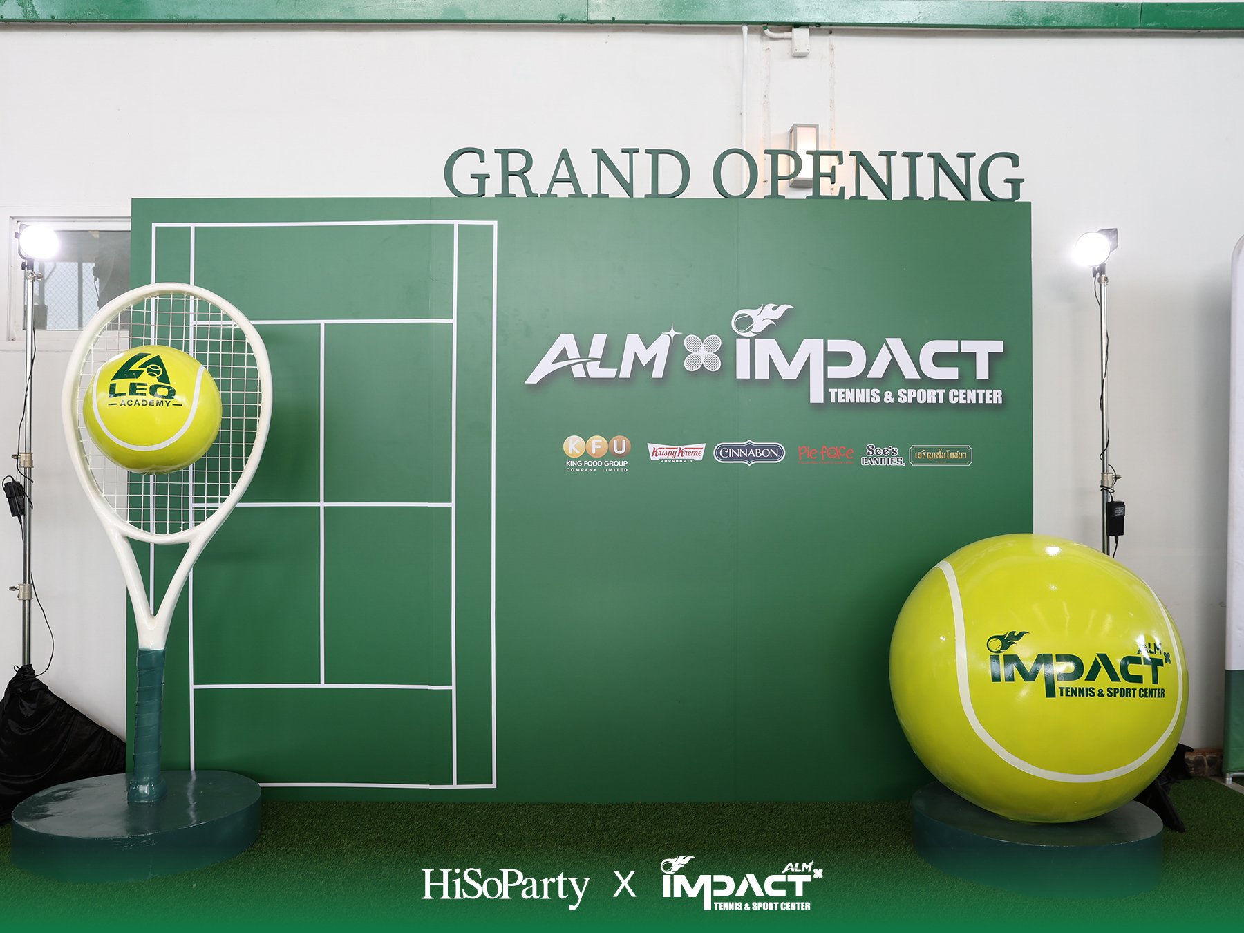 ALM x IMPACT Tennis & Sport Center จัดพิธีเปิดอย่างเป็นทางการ รวมตำนานนักเทนนิสไทยและดาวรุ่งร่วมสร้างสีสันครั้งสำคัญ