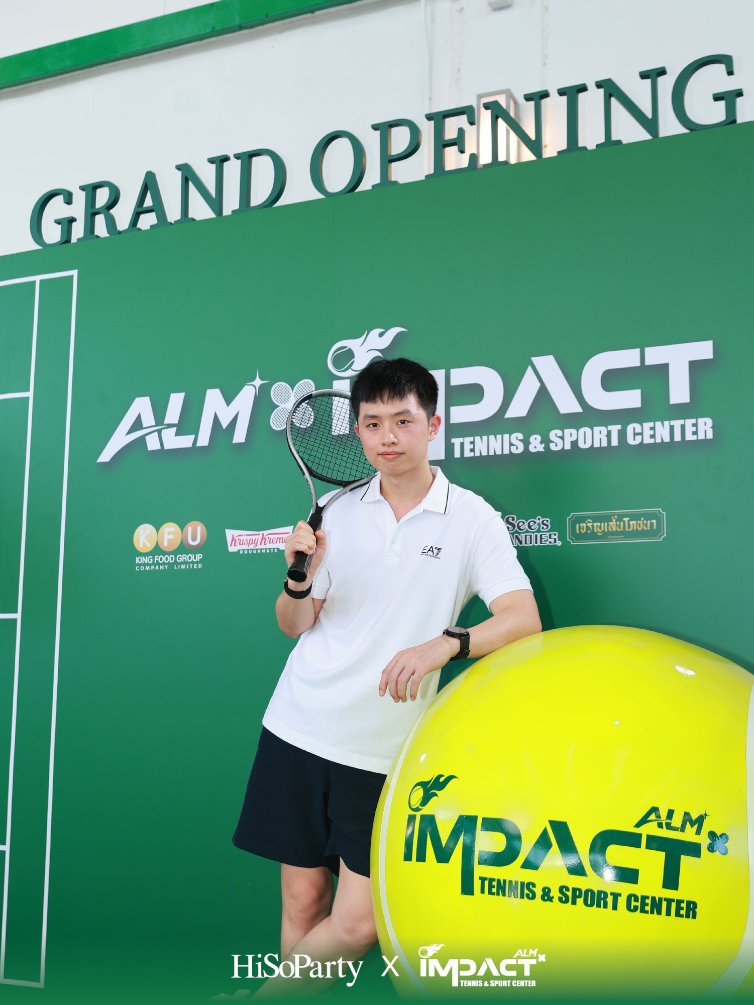 ALM x IMPACT Tennis & Sport Center จัดพิธีเปิดอย่างเป็นทางการ รวมตำนานนักเทนนิสไทยและดาวรุ่งร่วมสร้างสีสันครั้งสำคัญ