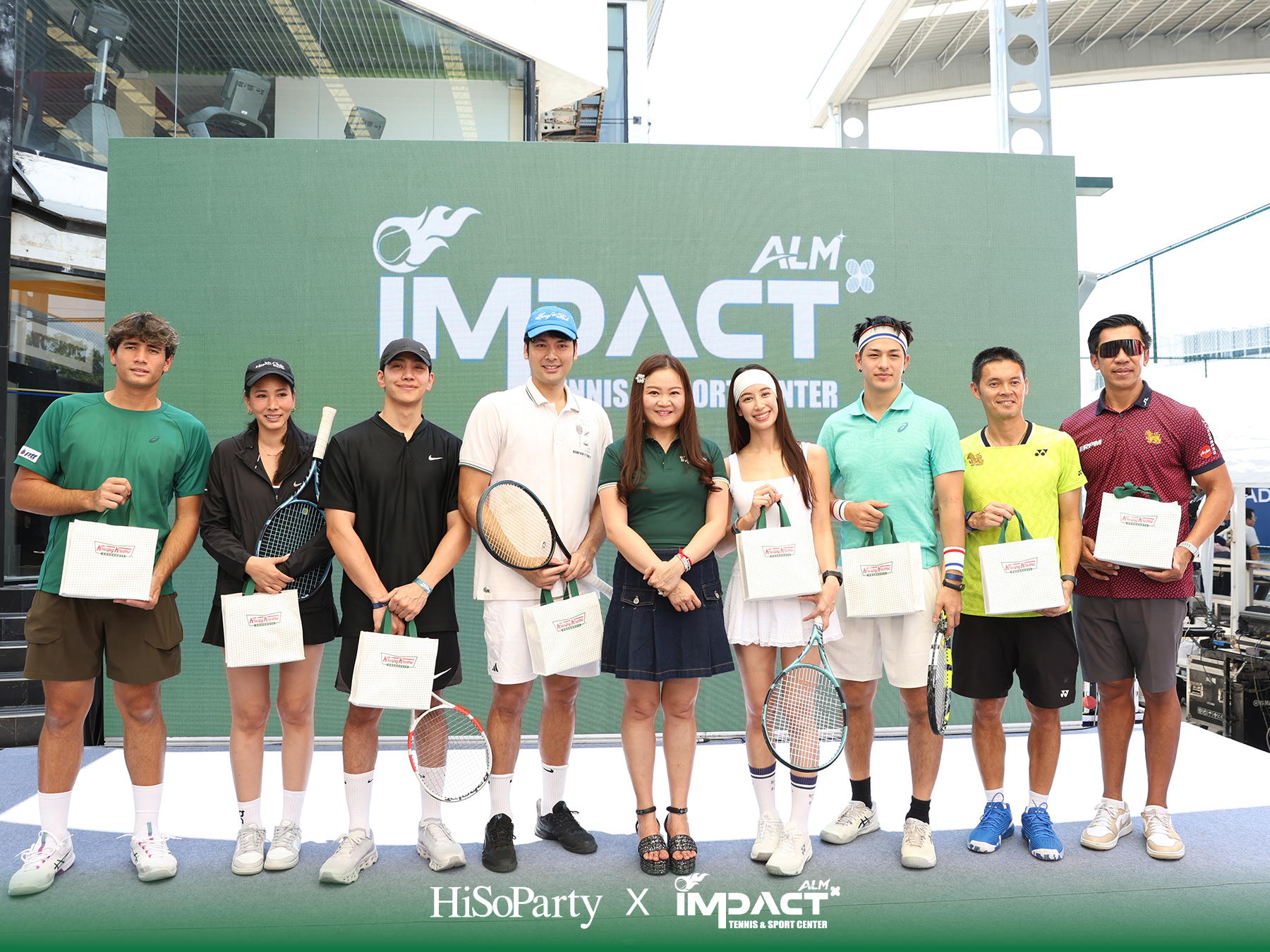 ALM x IMPACT Tennis & Sport Center จัดพิธีเปิดอย่างเป็นทางการ รวมตำนานนักเทนนิสไทยและดาวรุ่งร่วมสร้างสีสันครั้งสำคัญ
