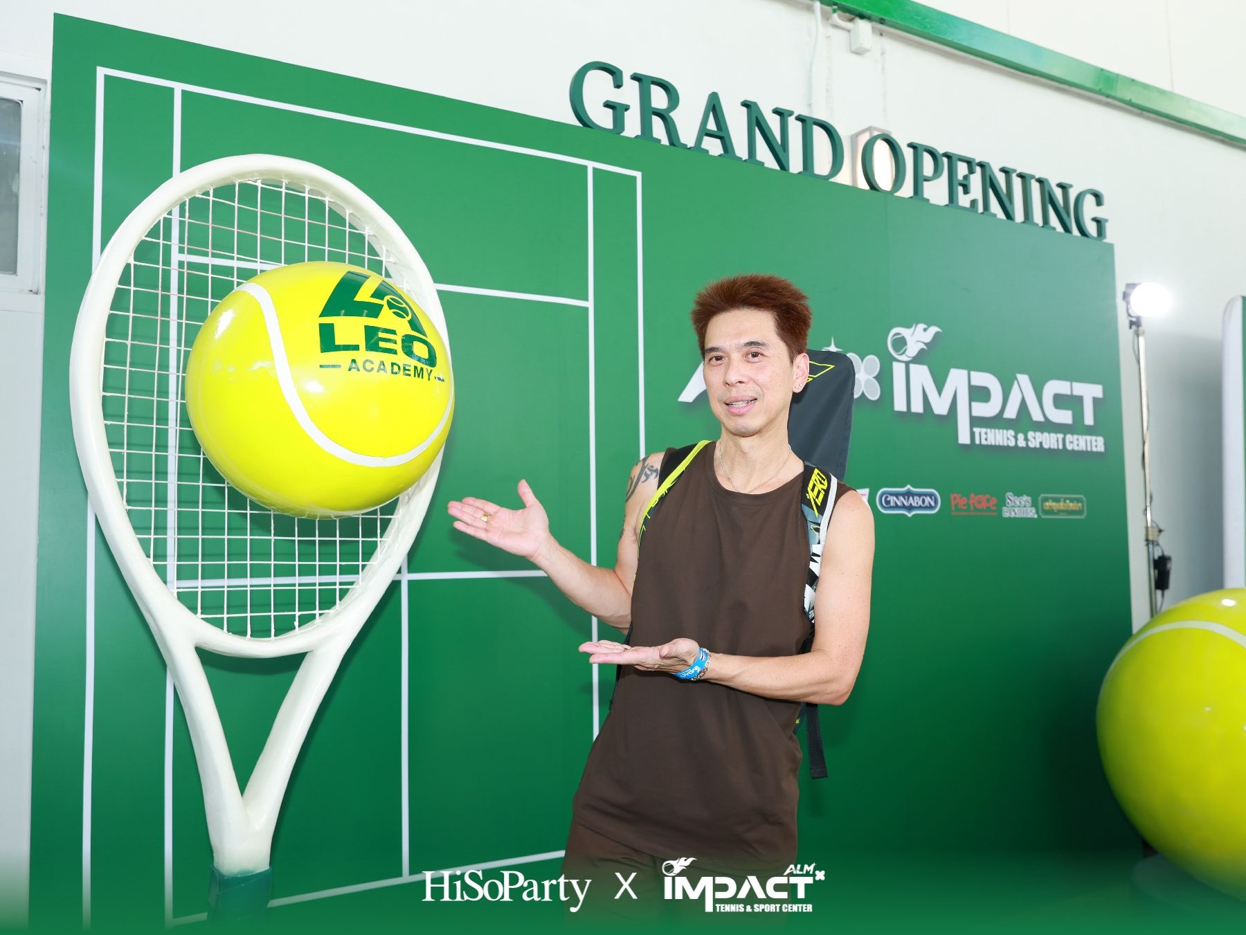 ALM x IMPACT Tennis & Sport Center จัดพิธีเปิดอย่างเป็นทางการ รวมตำนานนักเทนนิสไทยและดาวรุ่งร่วมสร้างสีสันครั้งสำคัญ