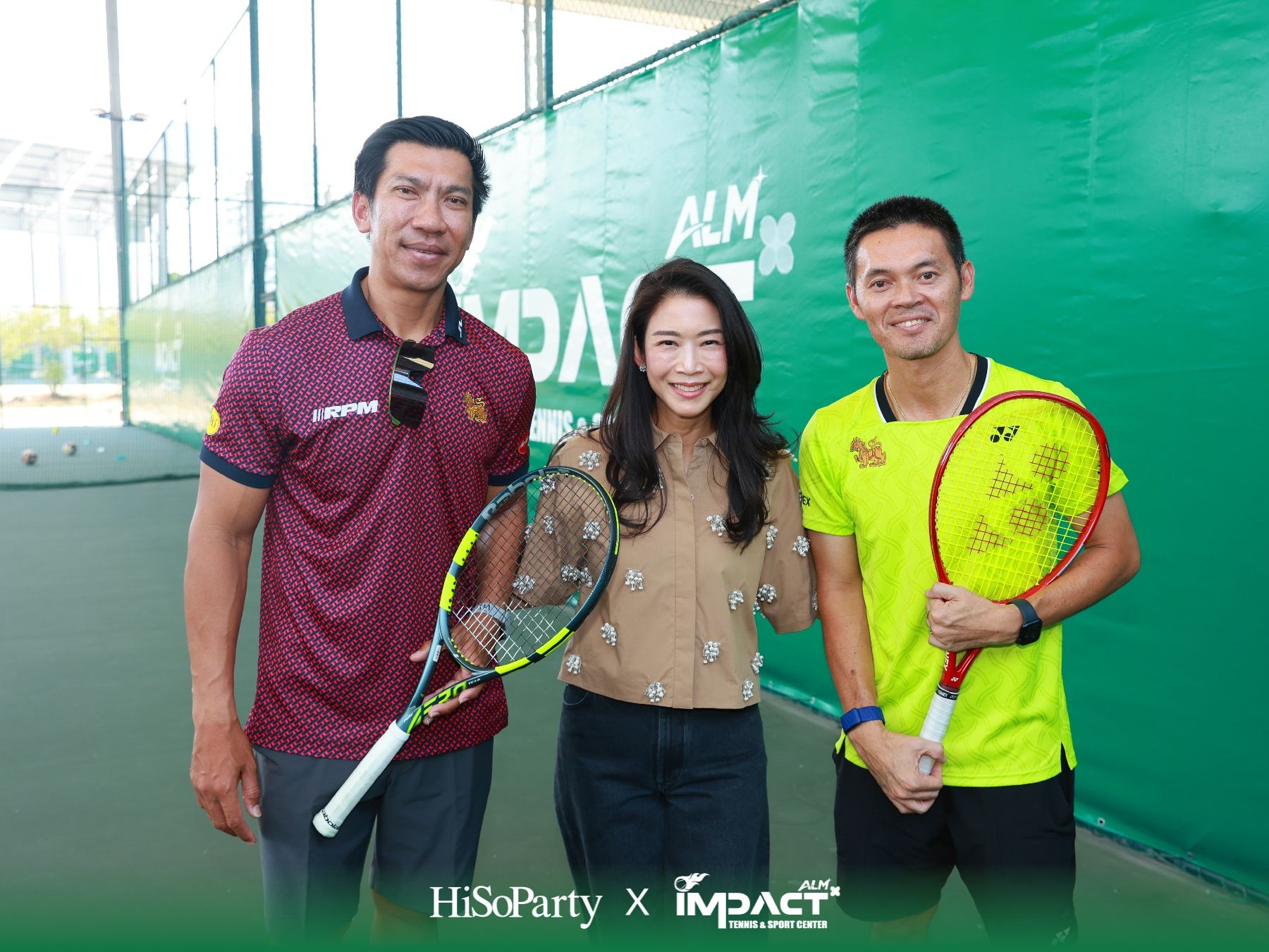 ALM x IMPACT Tennis & Sport Center จัดพิธีเปิดอย่างเป็นทางการ รวมตำนานนักเทนนิสไทยและดาวรุ่งร่วมสร้างสีสันครั้งสำคัญ
