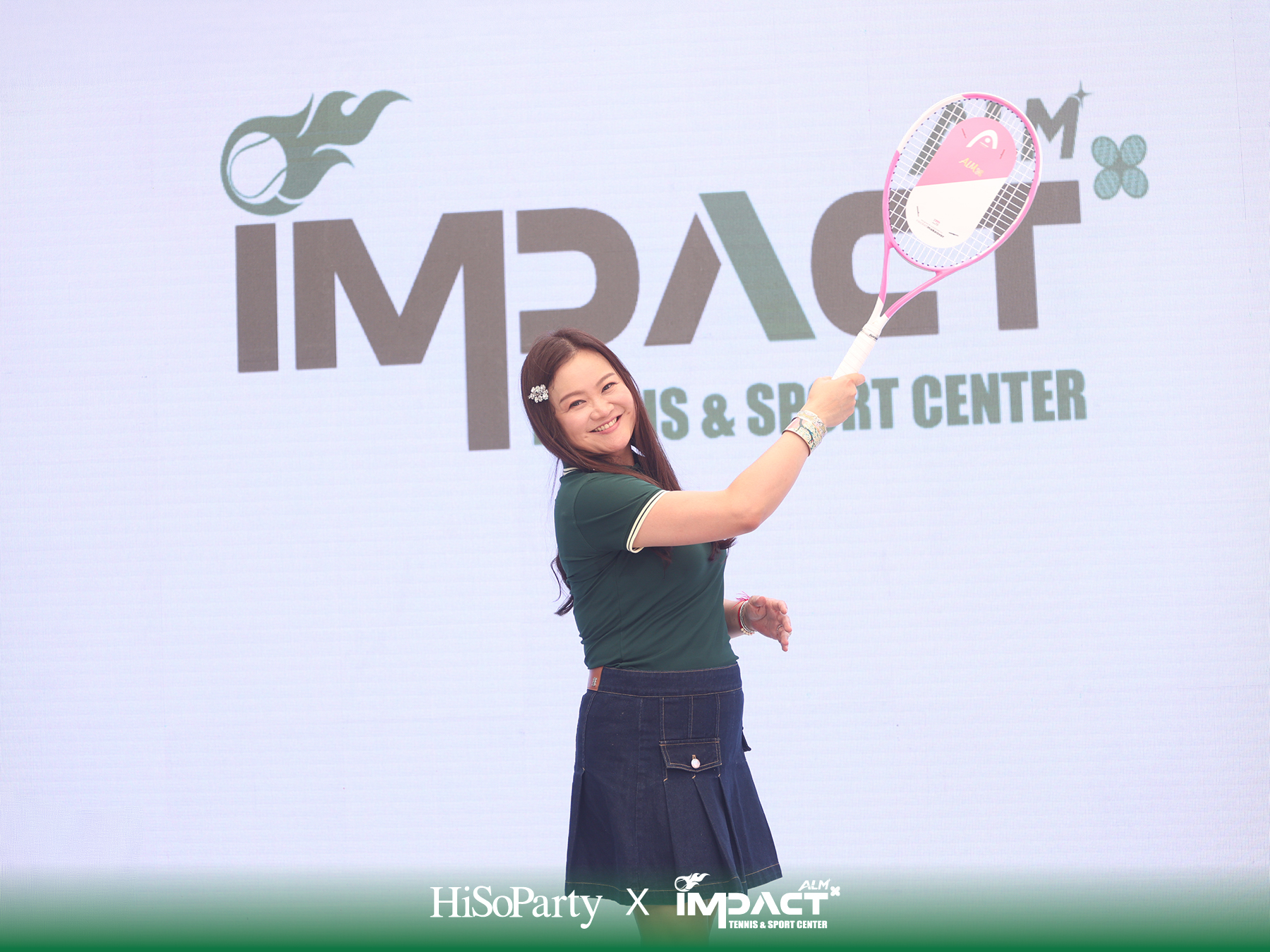 ALM x IMPACT Tennis & Sport Center จัดพิธีเปิดอย่างเป็นทางการ รวมตำนานนักเทนนิสไทยและดาวรุ่งร่วมสร้างสีสันครั้งสำคัญ