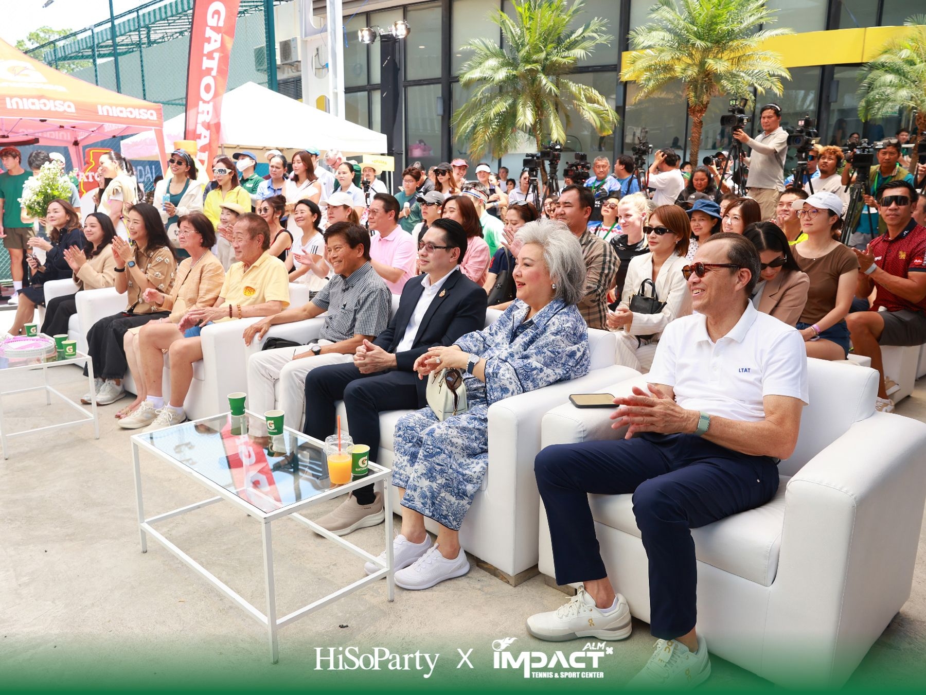 ALM x IMPACT Tennis & Sport Center จัดพิธีเปิดอย่างเป็นทางการ รวมตำนานนักเทนนิสไทยและดาวรุ่งร่วมสร้างสีสันครั้งสำคัญ