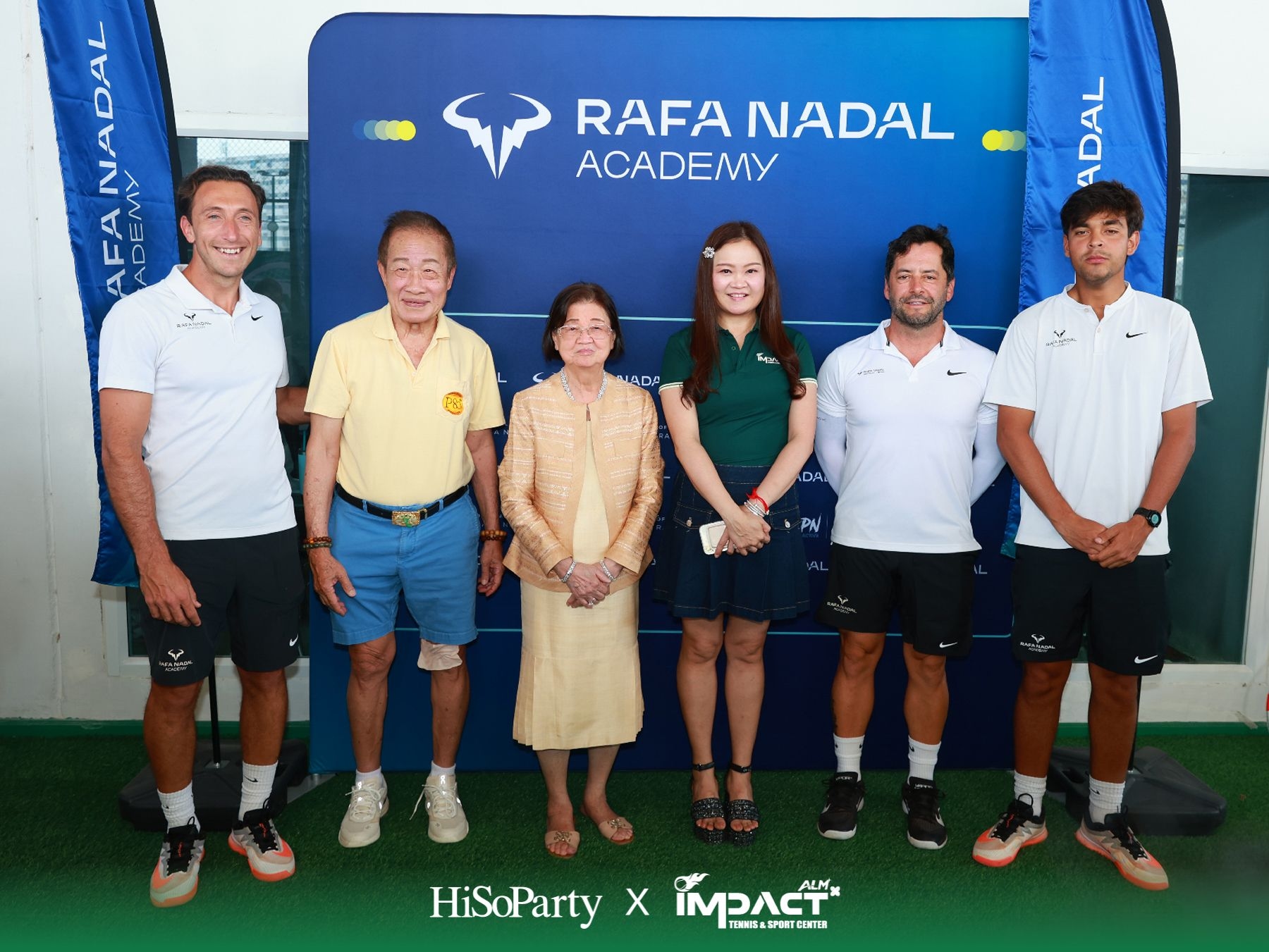ALM x IMPACT Tennis & Sport Center จัดพิธีเปิดอย่างเป็นทางการ รวมตำนานนักเทนนิสไทยและดาวรุ่งร่วมสร้างสีสันครั้งสำคัญ