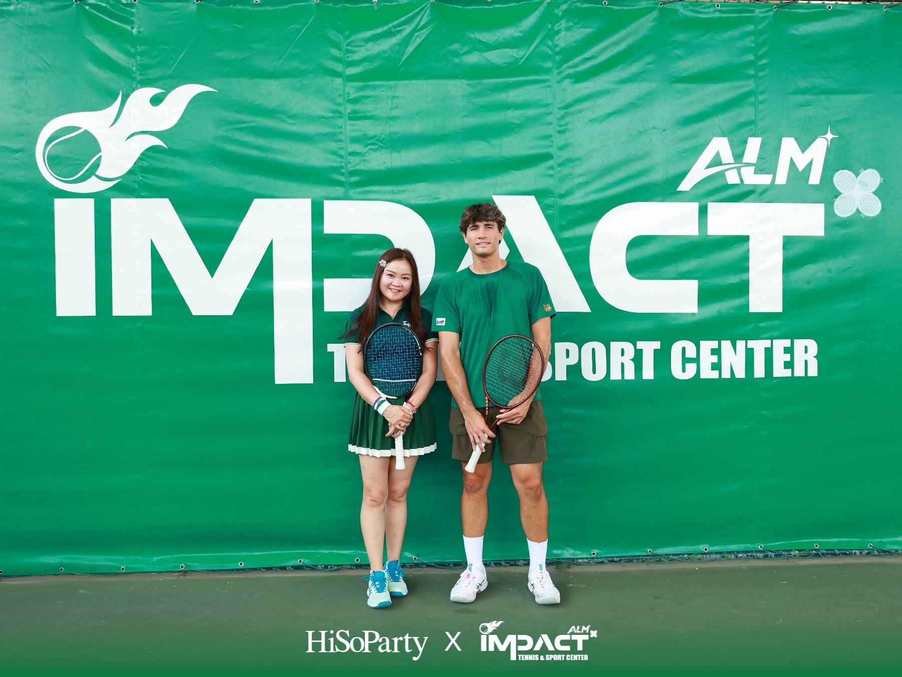 ALM x IMPACT Tennis & Sport Center จัดพิธีเปิดอย่างเป็นทางการ รวมตำนานนักเทนนิสไทยและดาวรุ่งร่วมสร้างสีสันครั้งสำคัญ