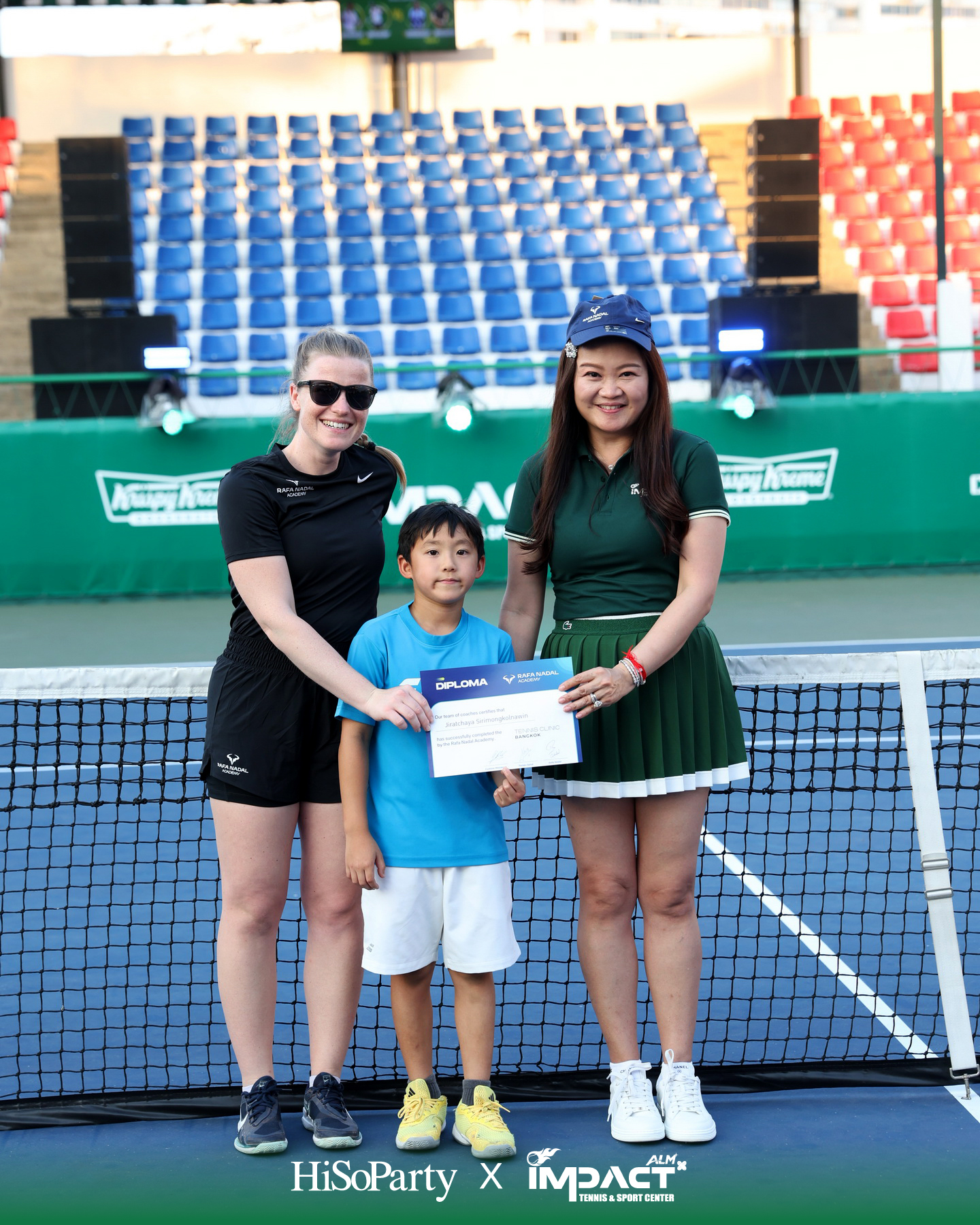 ALM x IMPACT Tennis & Sport Center จัดพิธีเปิดอย่างเป็นทางการ รวมตำนานนักเทนนิสไทยและดาวรุ่งร่วมสร้างสีสันครั้งสำคัญ