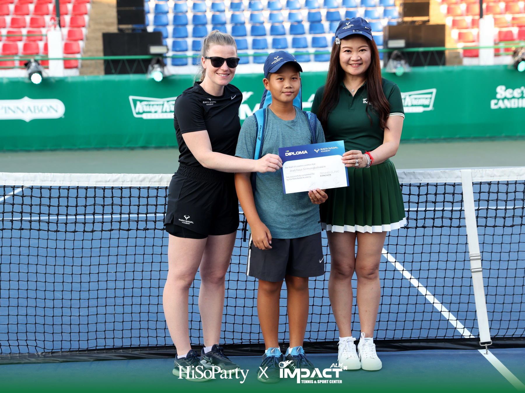 ALM x IMPACT Tennis & Sport Center จัดพิธีเปิดอย่างเป็นทางการ รวมตำนานนักเทนนิสไทยและดาวรุ่งร่วมสร้างสีสันครั้งสำคัญ