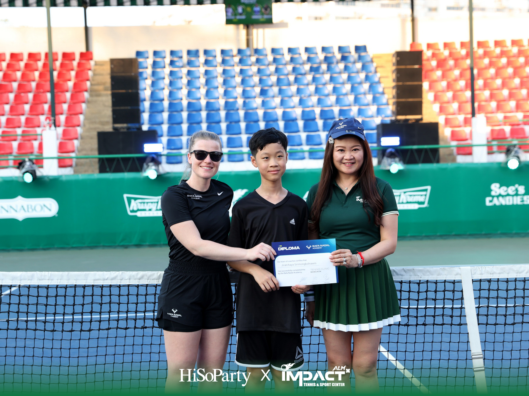 ALM x IMPACT Tennis & Sport Center จัดพิธีเปิดอย่างเป็นทางการ รวมตำนานนักเทนนิสไทยและดาวรุ่งร่วมสร้างสีสันครั้งสำคัญ