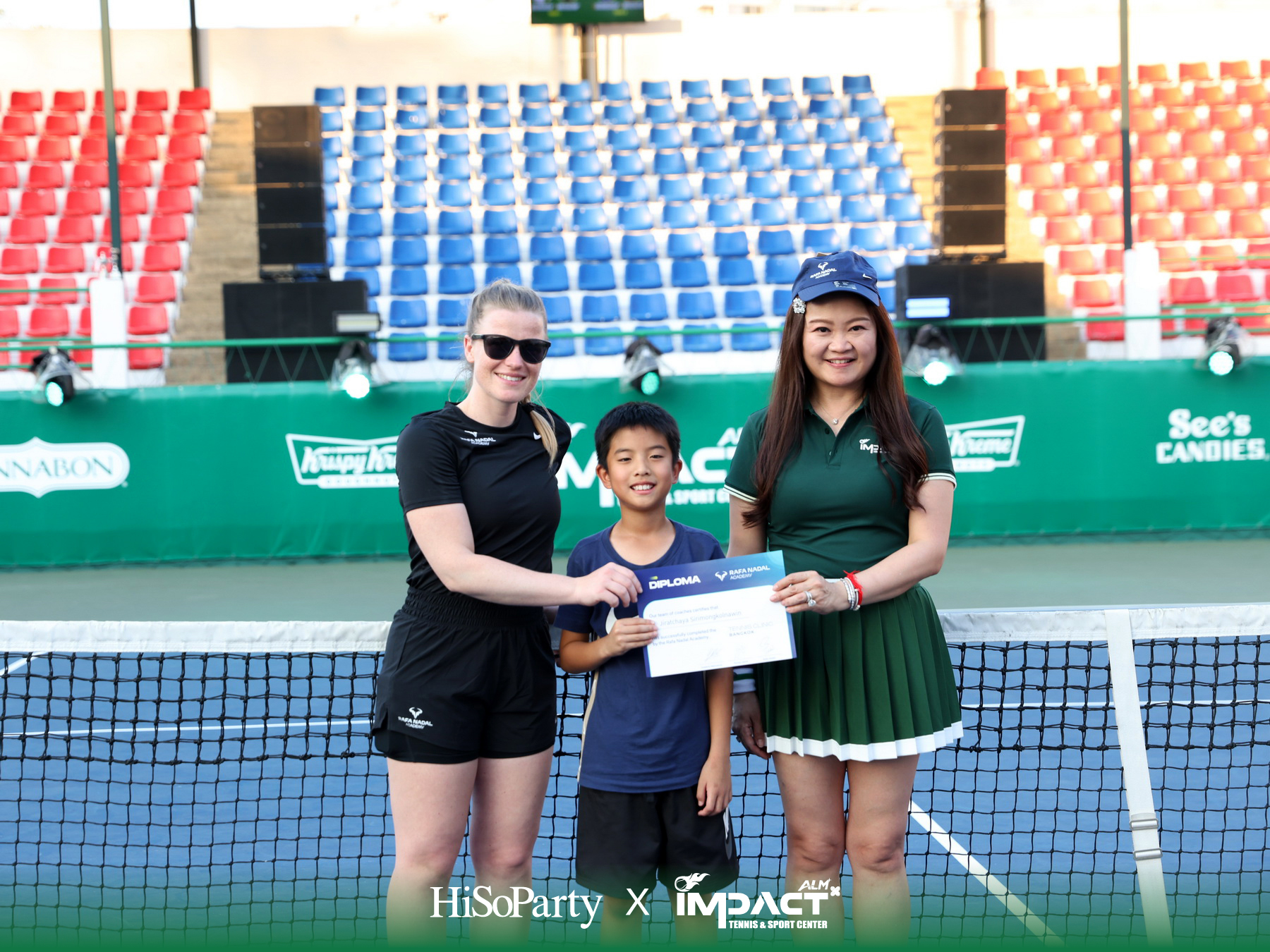 ALM x IMPACT Tennis & Sport Center จัดพิธีเปิดอย่างเป็นทางการ รวมตำนานนักเทนนิสไทยและดาวรุ่งร่วมสร้างสีสันครั้งสำคัญ