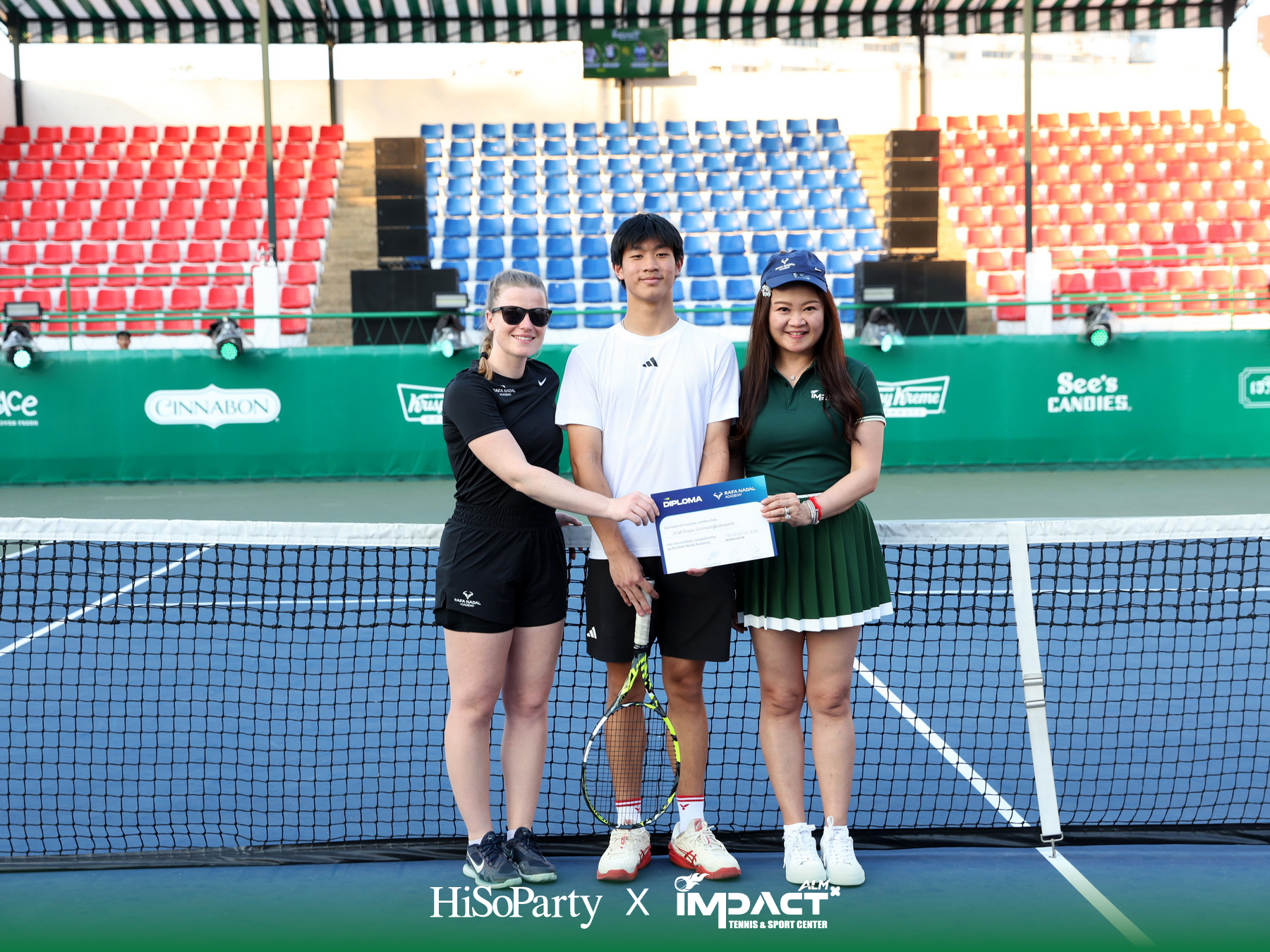 ALM x IMPACT Tennis & Sport Center จัดพิธีเปิดอย่างเป็นทางการ รวมตำนานนักเทนนิสไทยและดาวรุ่งร่วมสร้างสีสันครั้งสำคัญ