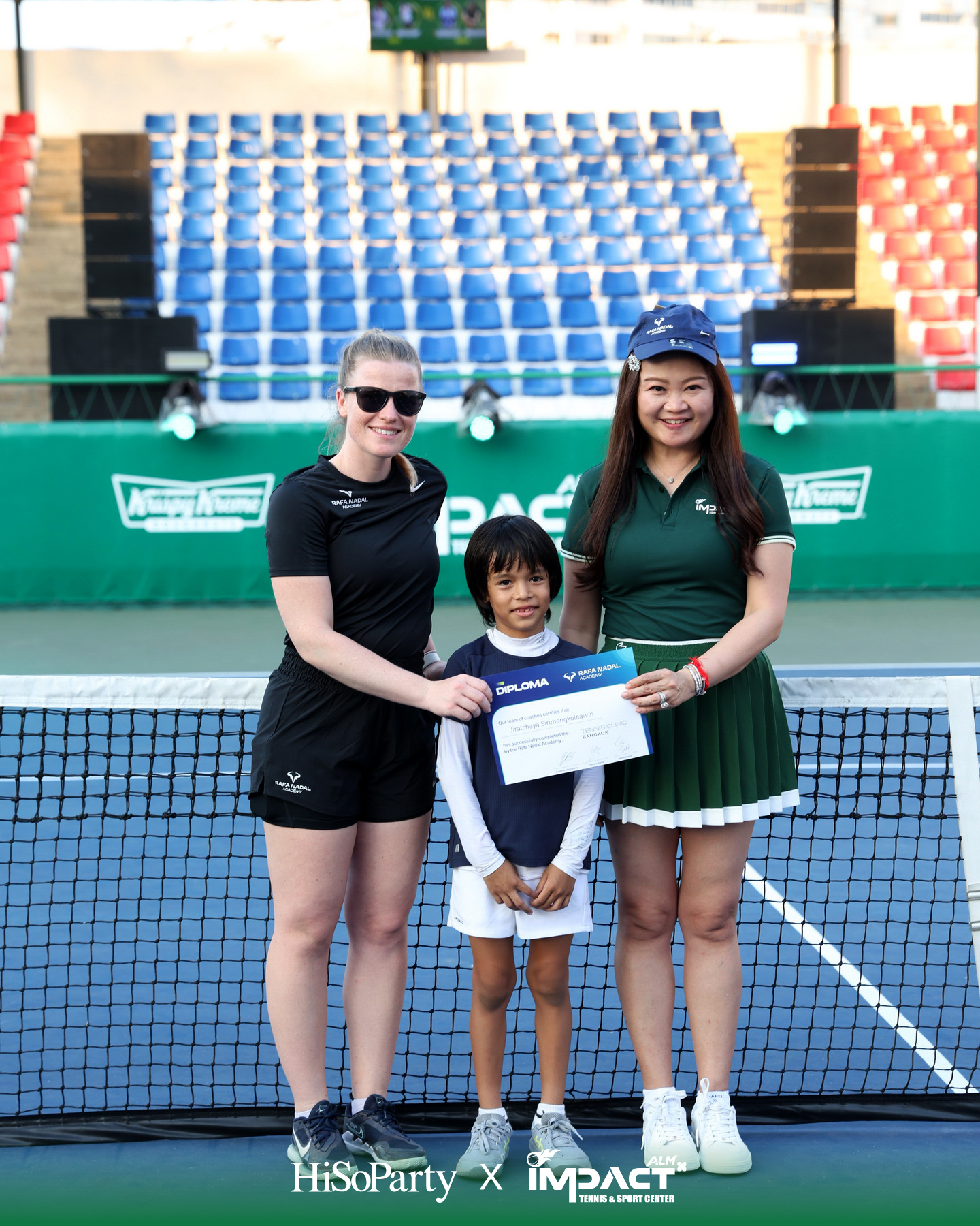 ALM x IMPACT Tennis & Sport Center จัดพิธีเปิดอย่างเป็นทางการ รวมตำนานนักเทนนิสไทยและดาวรุ่งร่วมสร้างสีสันครั้งสำคัญ