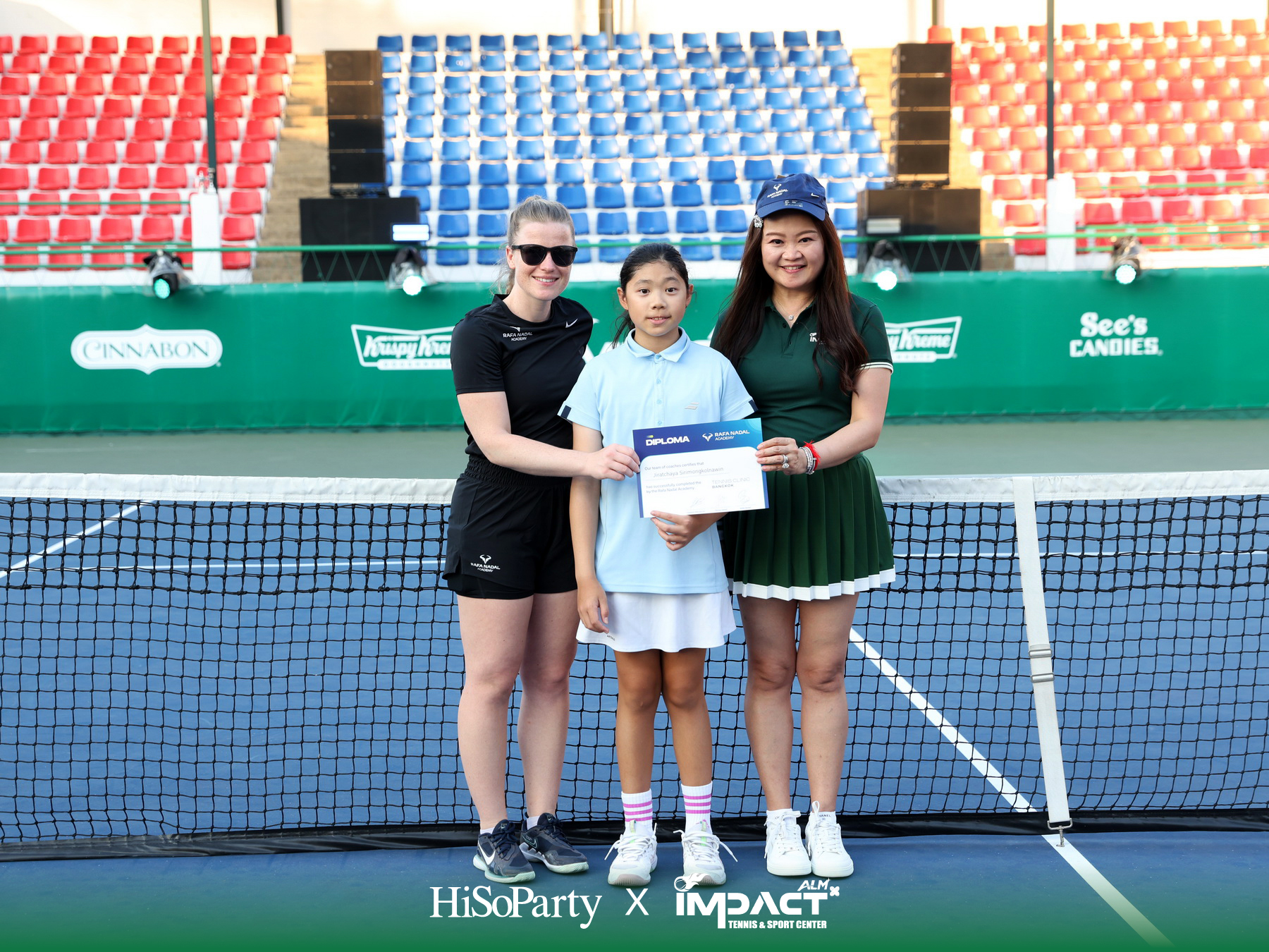 ALM x IMPACT Tennis & Sport Center จัดพิธีเปิดอย่างเป็นทางการ รวมตำนานนักเทนนิสไทยและดาวรุ่งร่วมสร้างสีสันครั้งสำคัญ